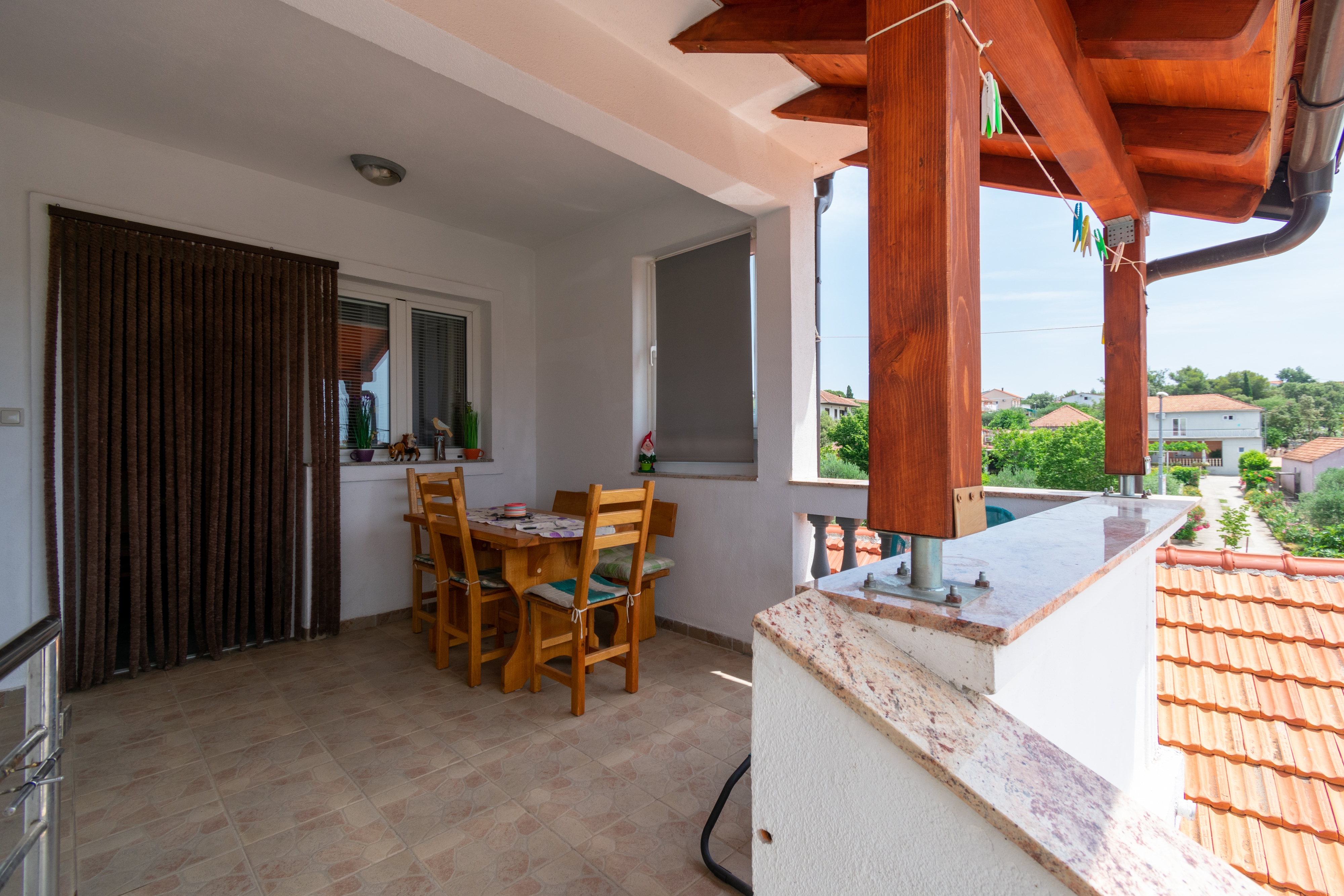 Two bedroom apartment with terrace Pakoštane, Biograd  A-a