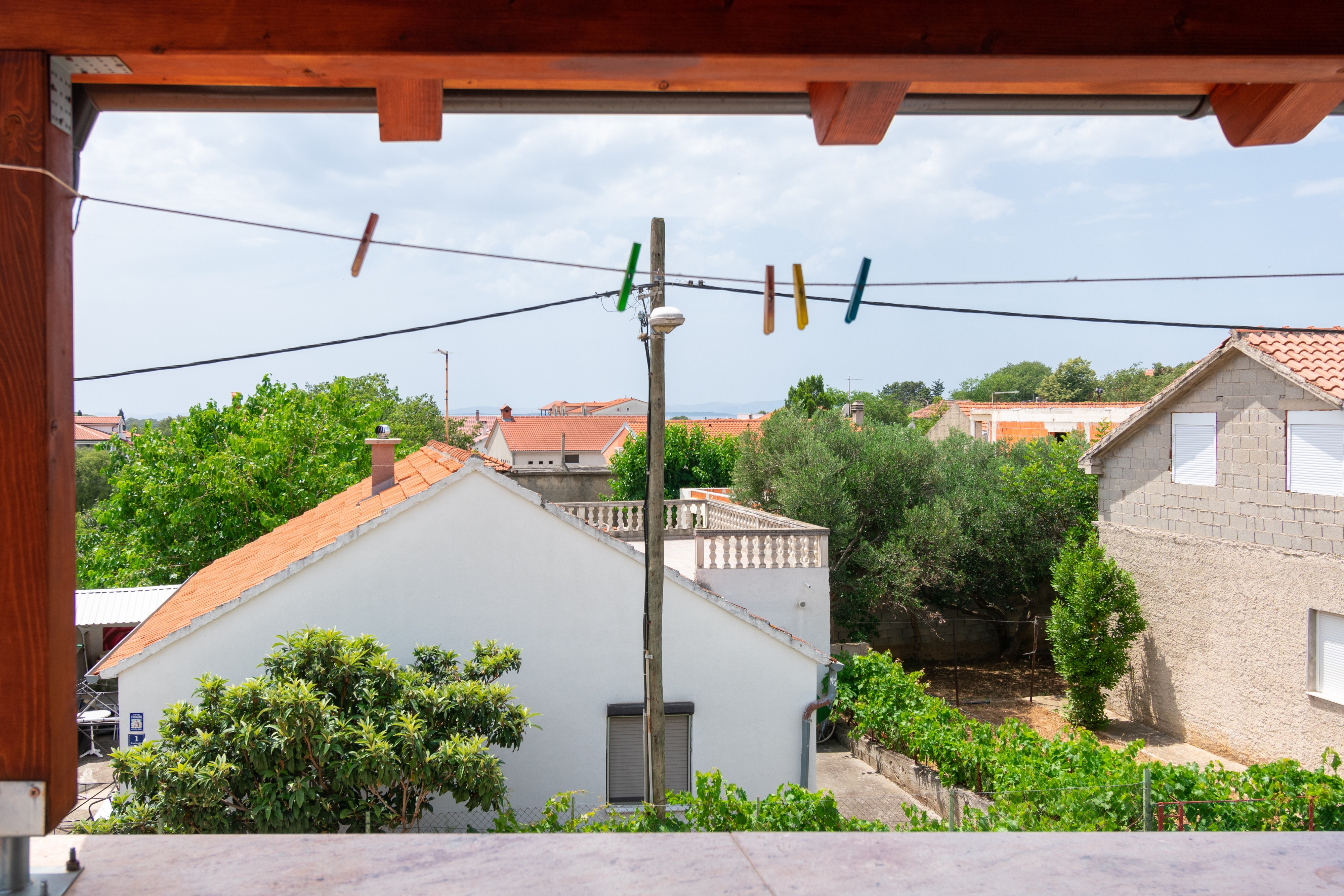Two bedroom apartment with terrace Pakoštane, Biograd  A-a