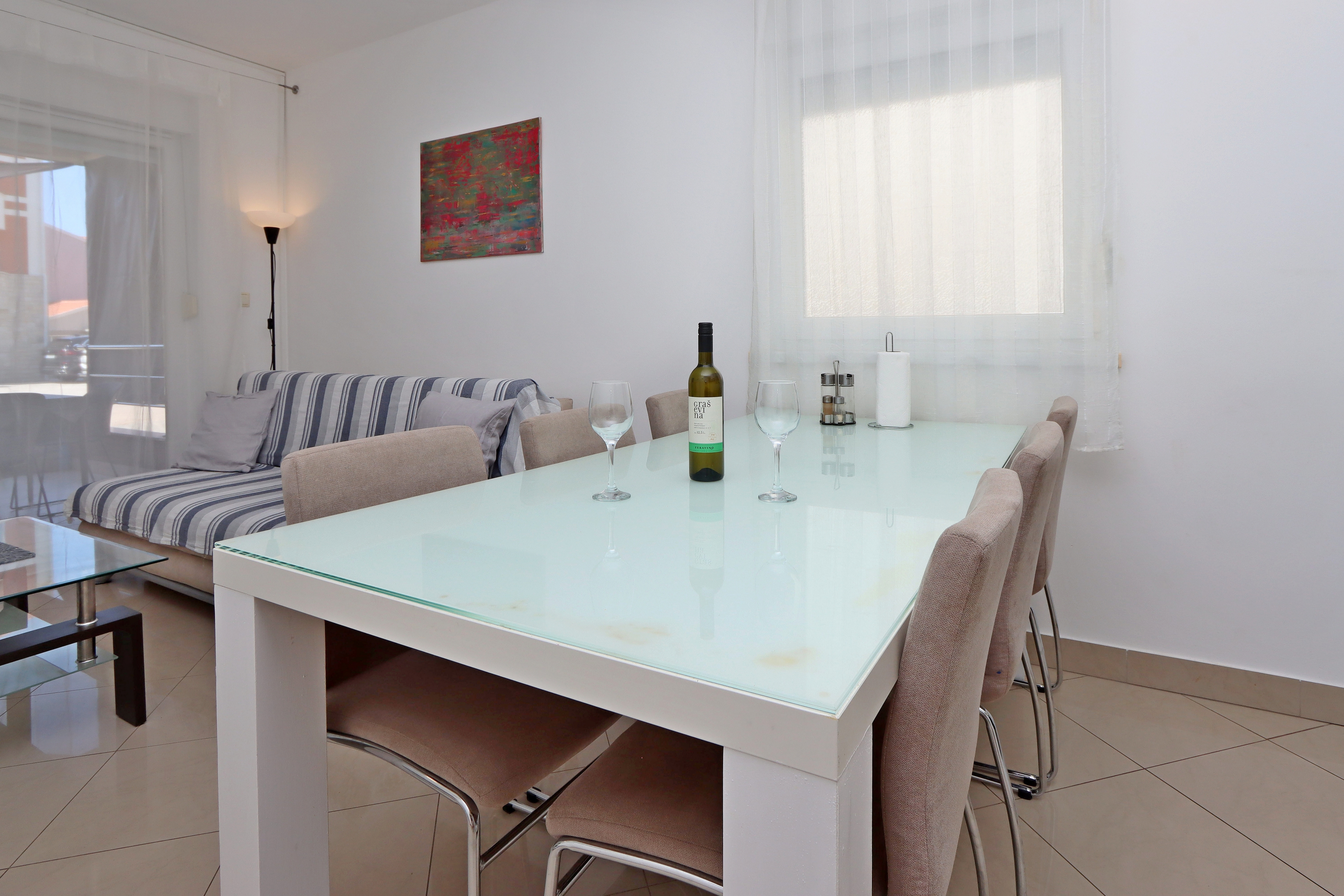 Two bedroom apartment with terrace Novalja, Pag  A-a