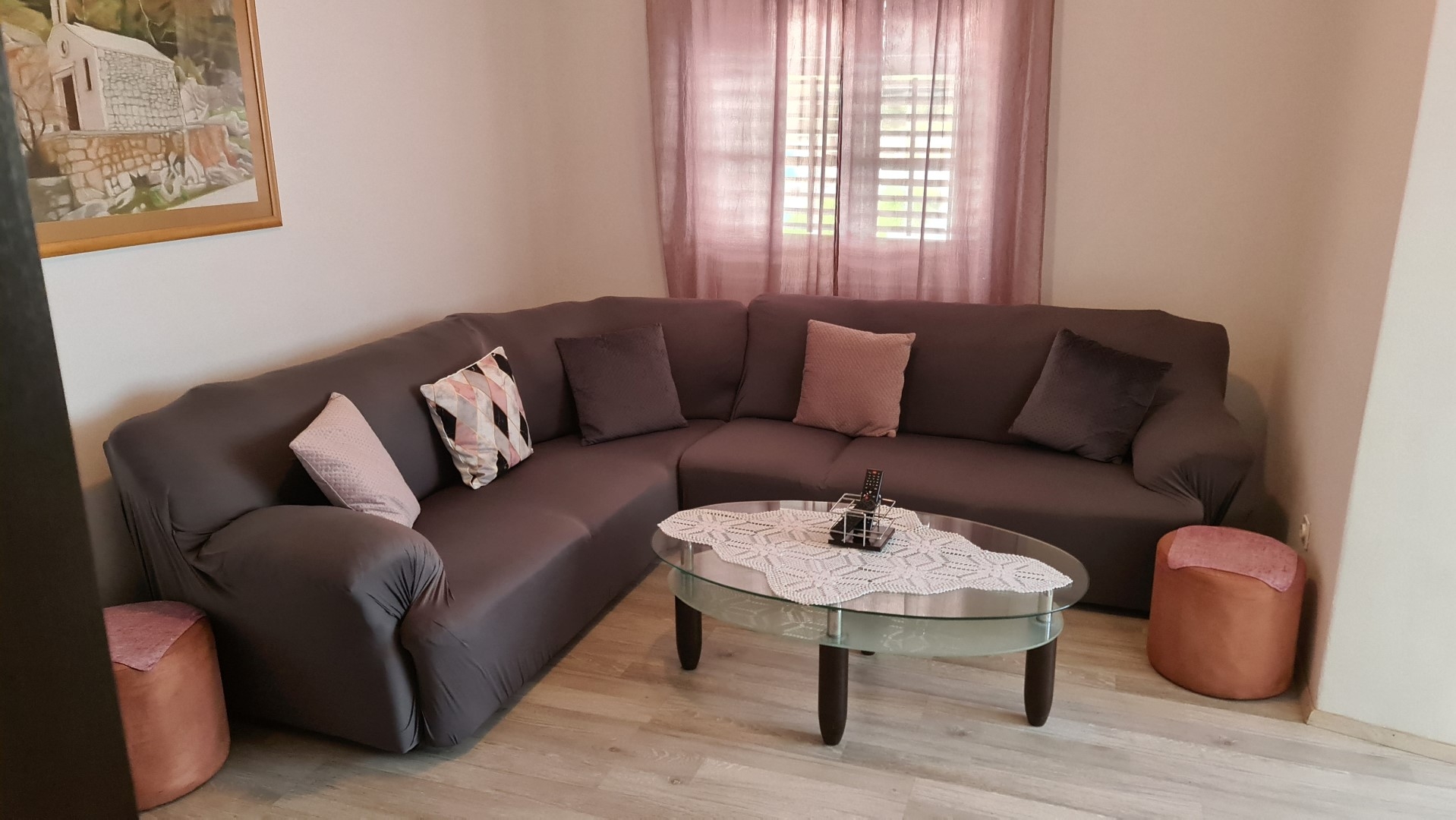 Four-bedroom apartment near beach Cove Vela Stiniva, Hvar (A-19895-a)