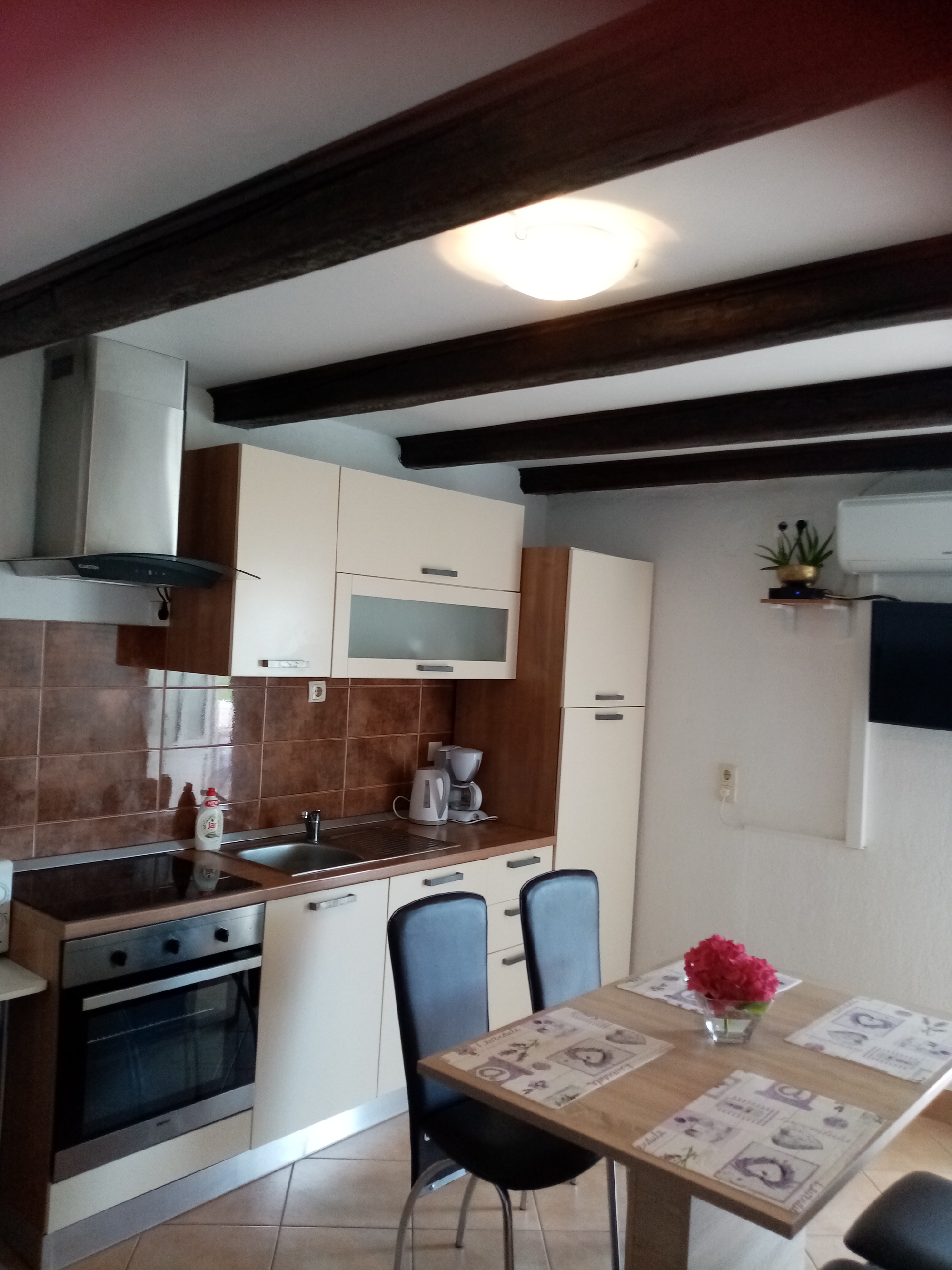 One bedroom apartment with terrace and sea view Lopar, Rab (A-19896-a)