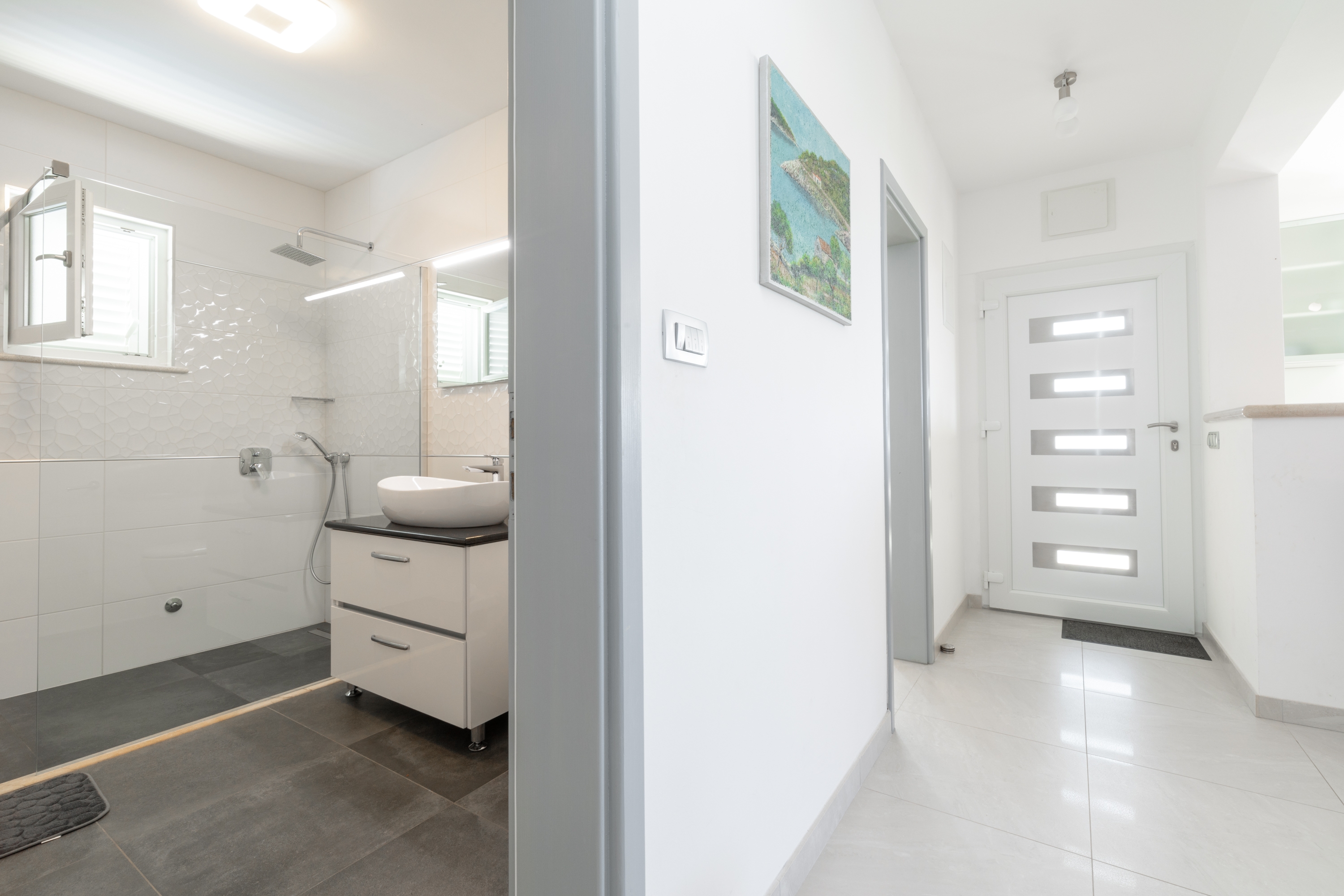 Comfortable and spacious house with terrace and sea view Prižba, Korčula  K