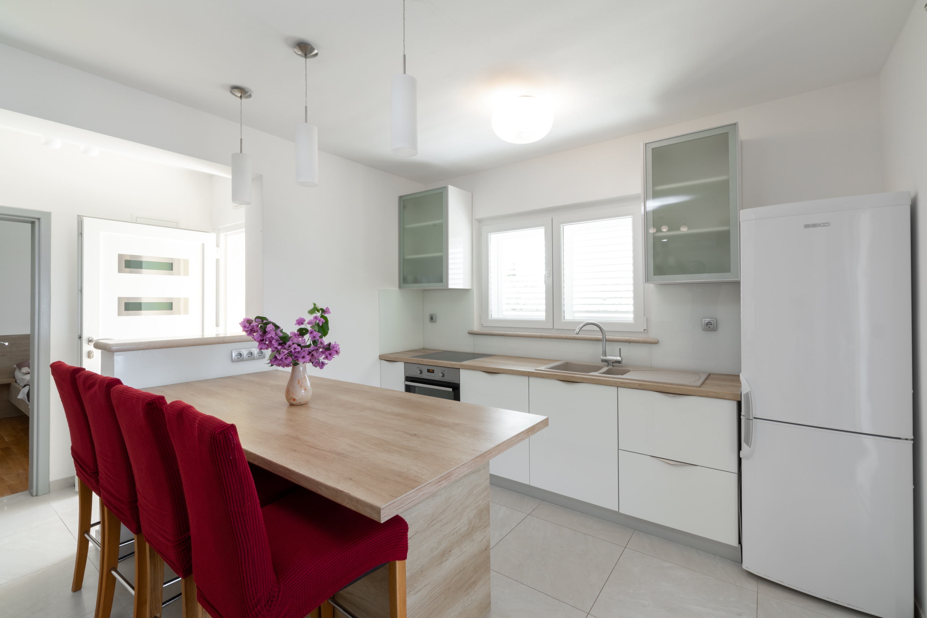 Comfortable and spacious house with terrace and sea view Prižba, Korčula  K