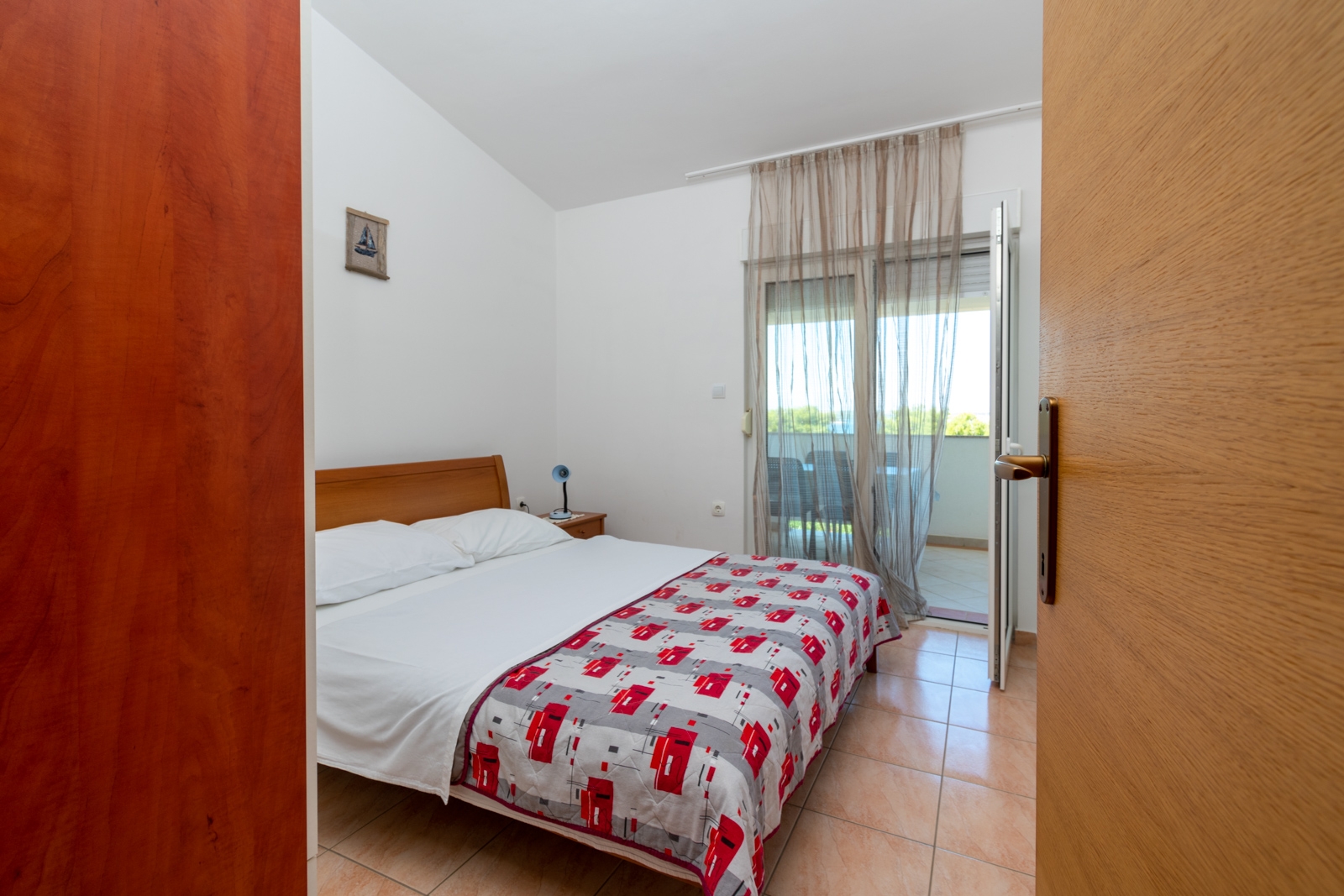 Two bedroom apartment with terrace and sea view Tkon, Pašman  A-a