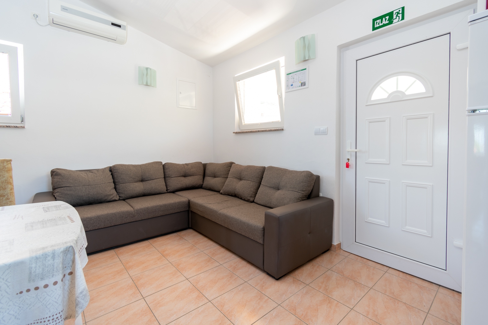 Two bedroom apartment with terrace and sea view Tkon, Pašman (A-19914-a)