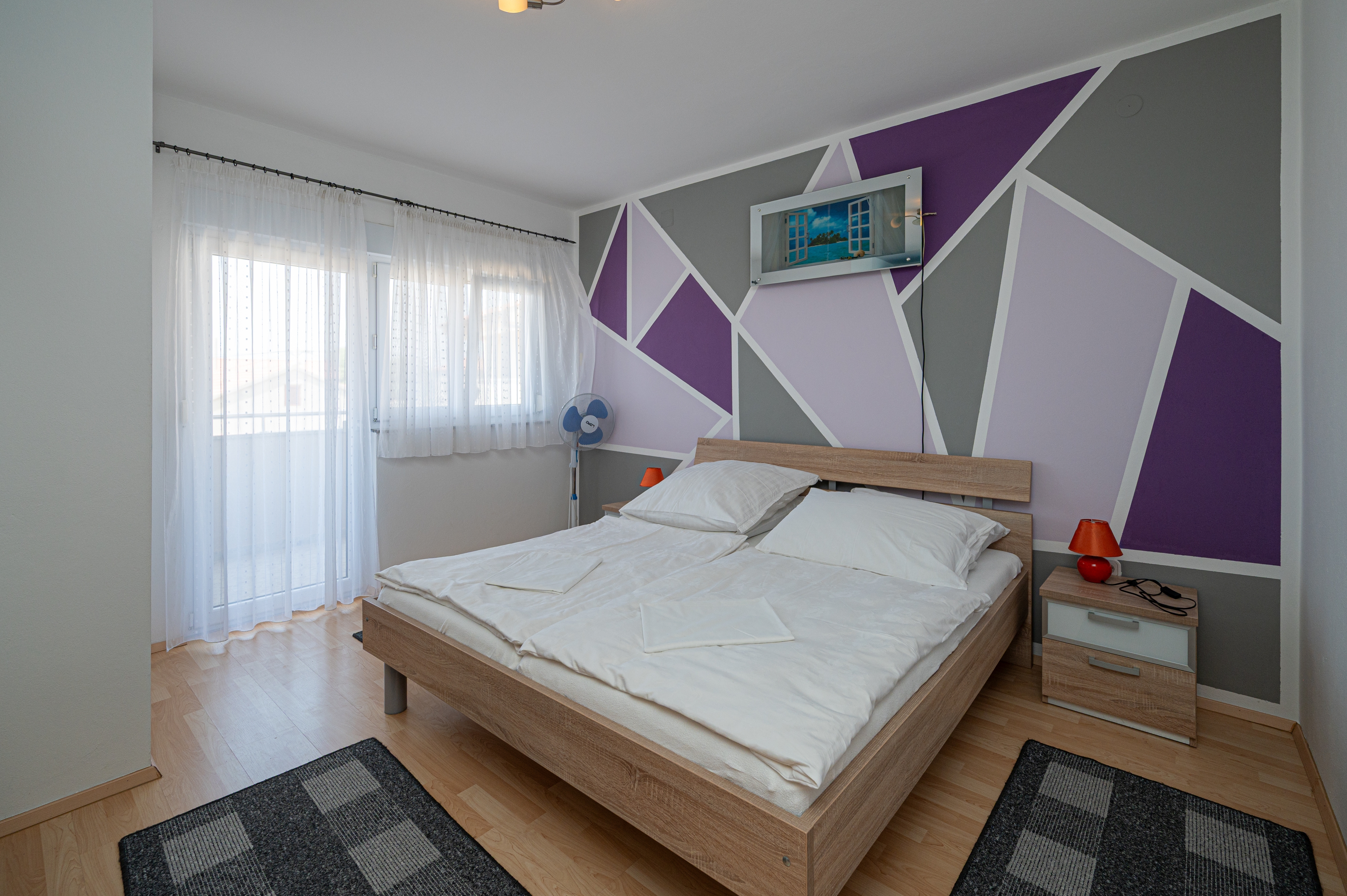One bedroom apartment with balcony Bibinje, Zadar  A-b