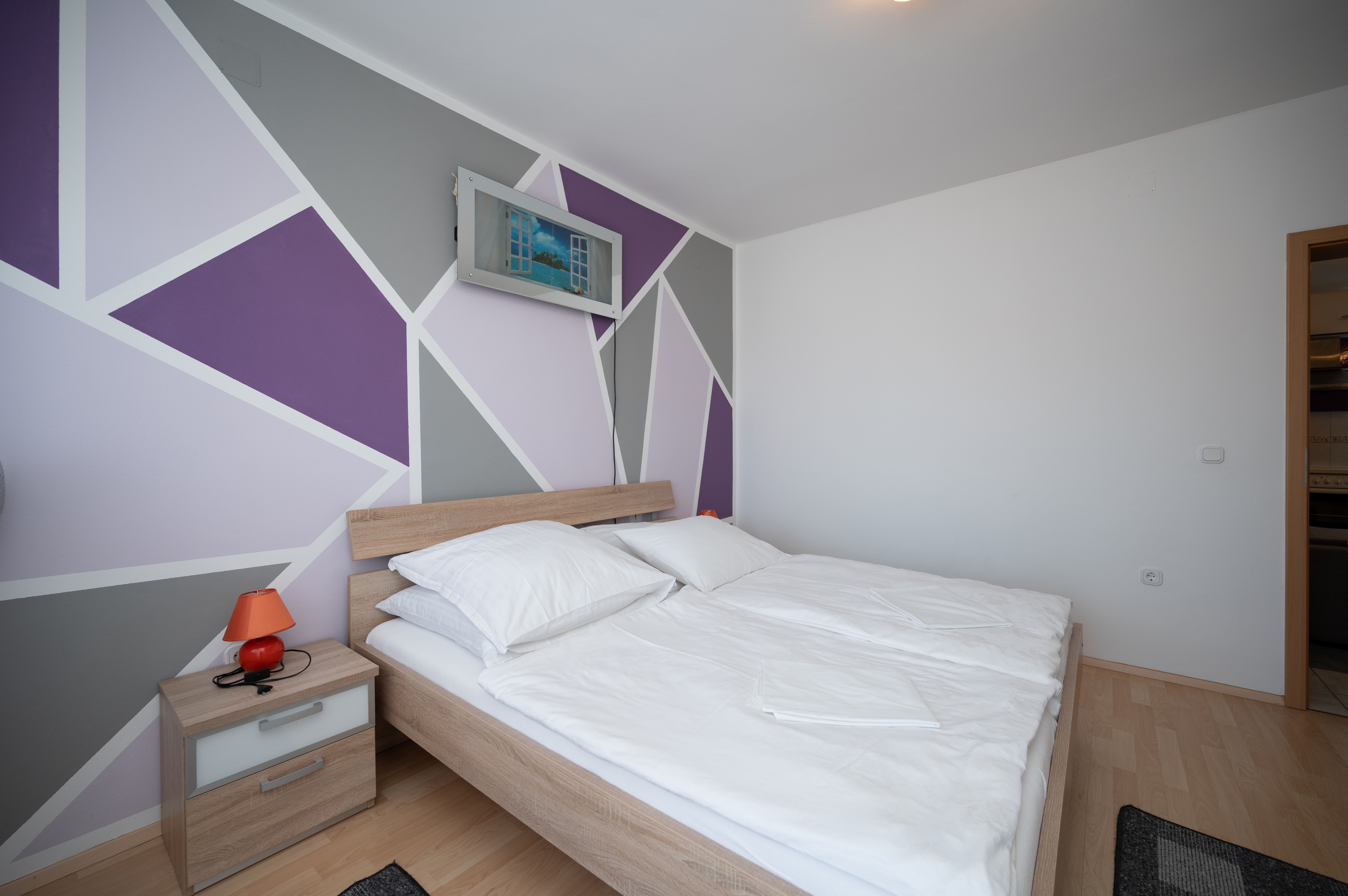 One bedroom apartment with balcony Bibinje, Zadar  A-b