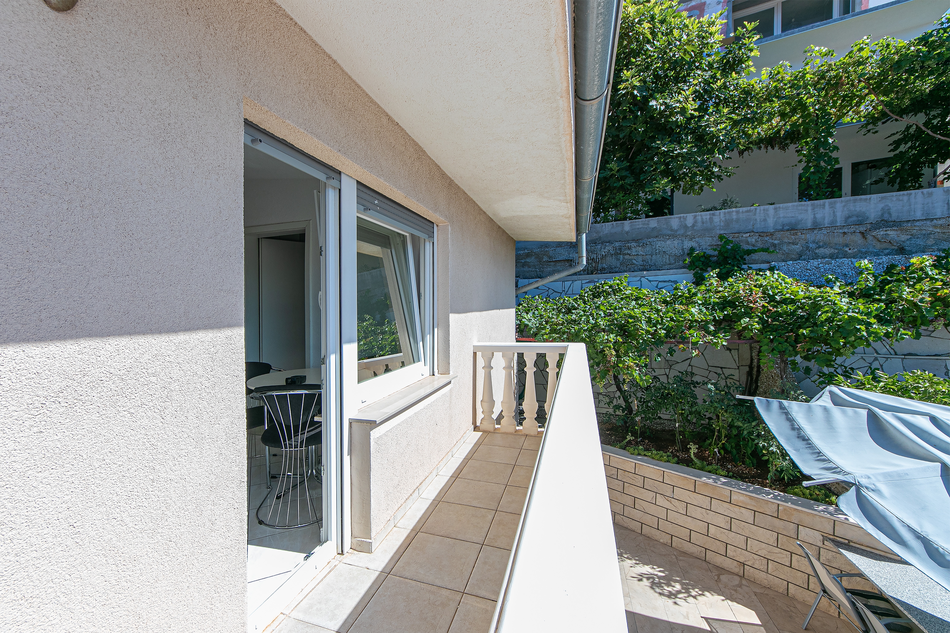 Studio flat with terrace and sea view Stanići, Omiš  AS-c