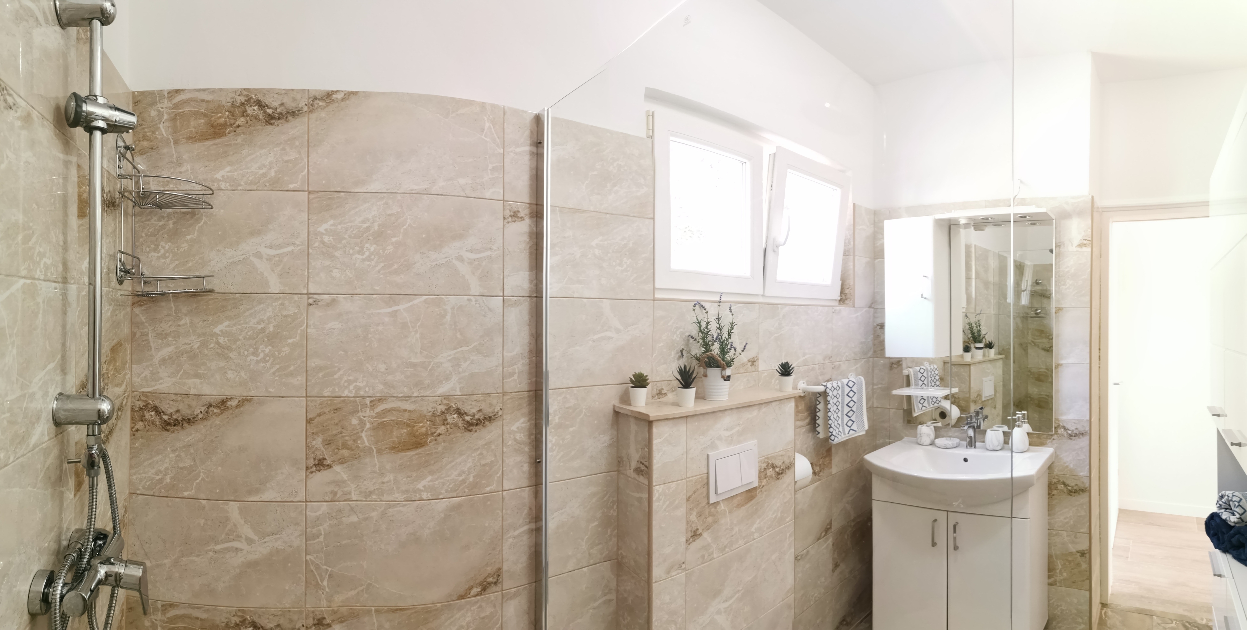 Two bedroom house with terrace and sea view Postup, Pelješac  K