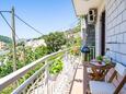 Rožat, Balkon v ubytování typu apartment, s výhledem na moře, domácí mazlíčci povoleni a WiFi.