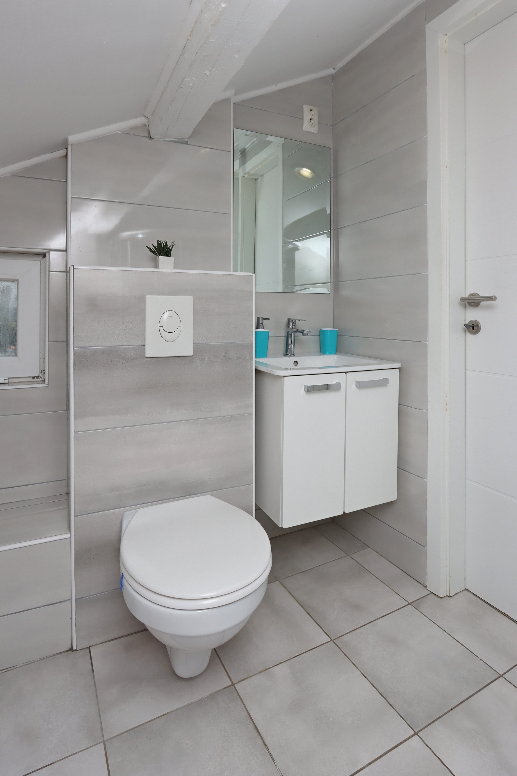 Studio flat with balcony and sea view Novi Vinodolski  AS-a