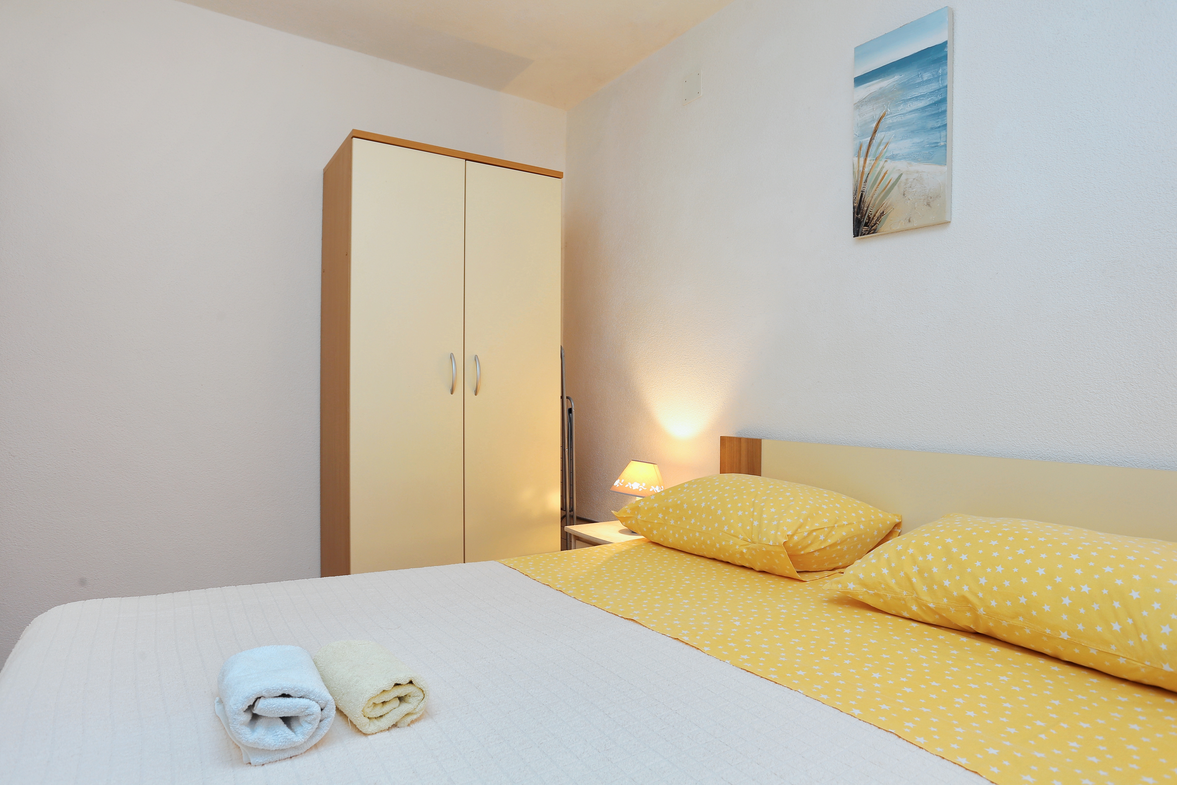 Three bedroom apartment with terrace and sea view Kanica, Rogoznica  A-c