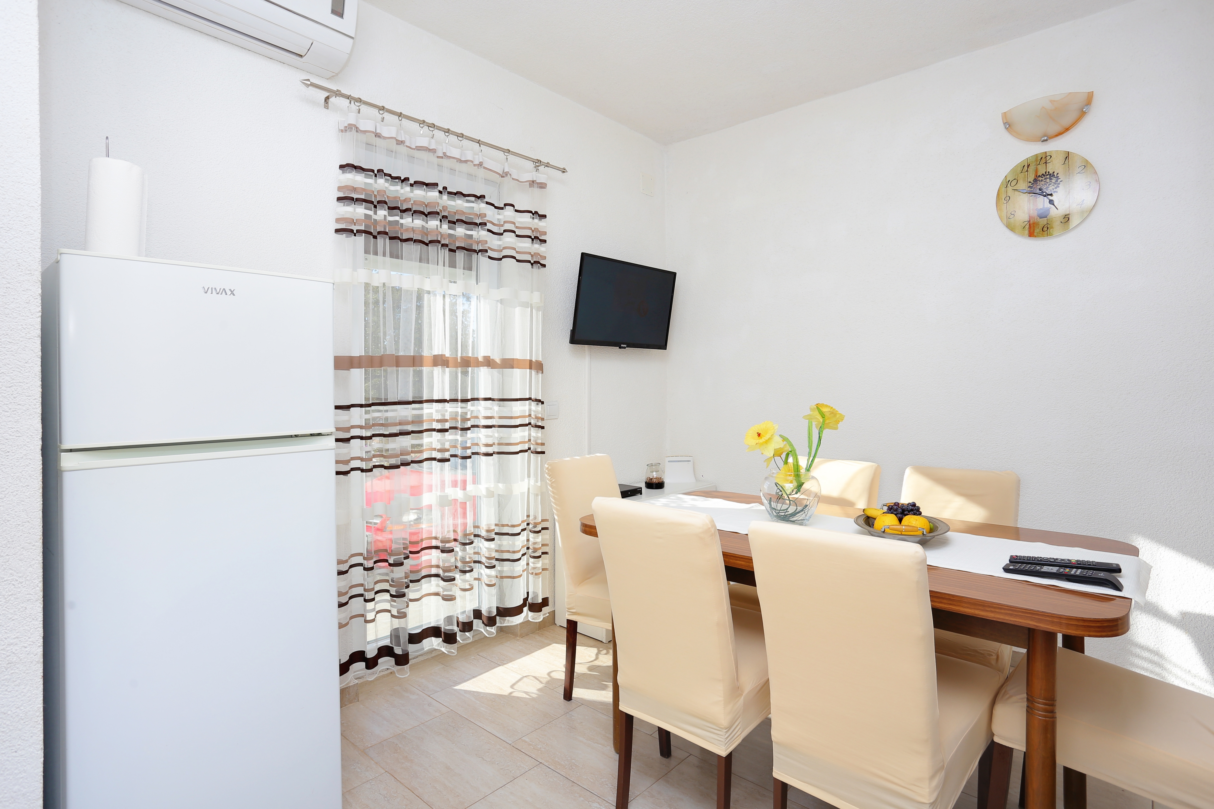 Three bedroom apartment with terrace and sea view Kanica, Rogoznica  A-c