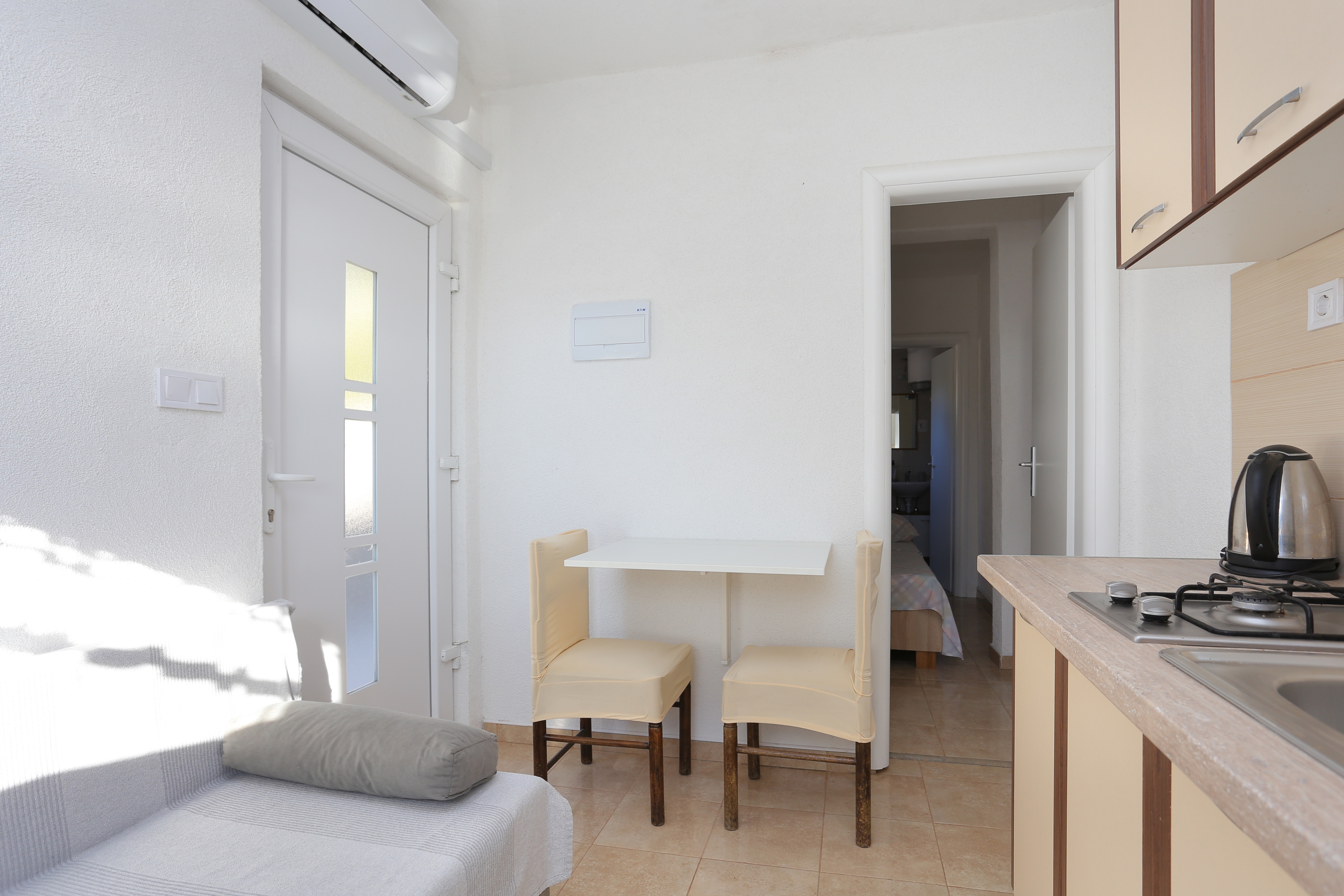 Three bedroom apartment with terrace and sea view Kanica, Rogoznica  A-c