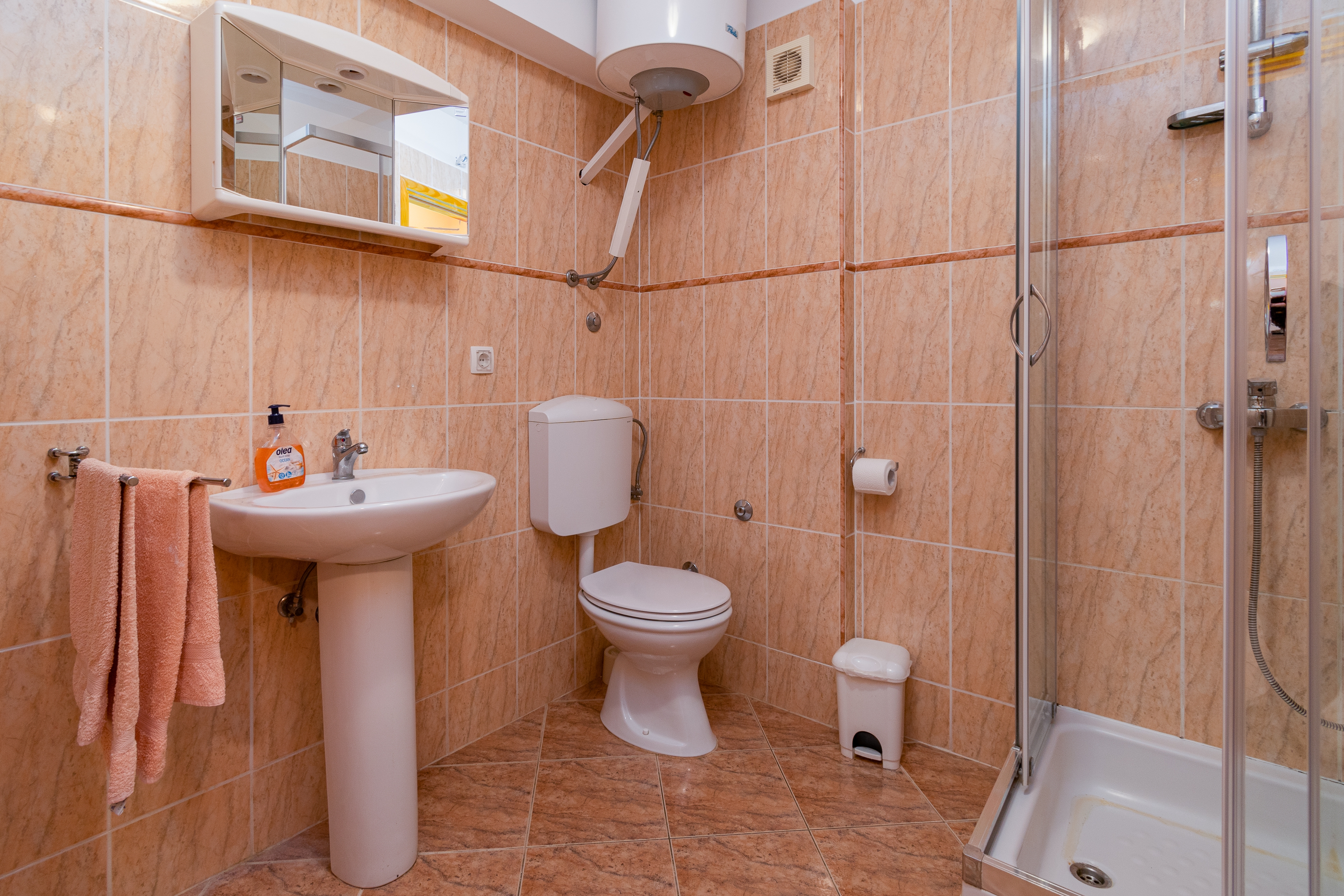Two bedroom apartment with balcony and sea view Dramalj, Crikvenica  A-c