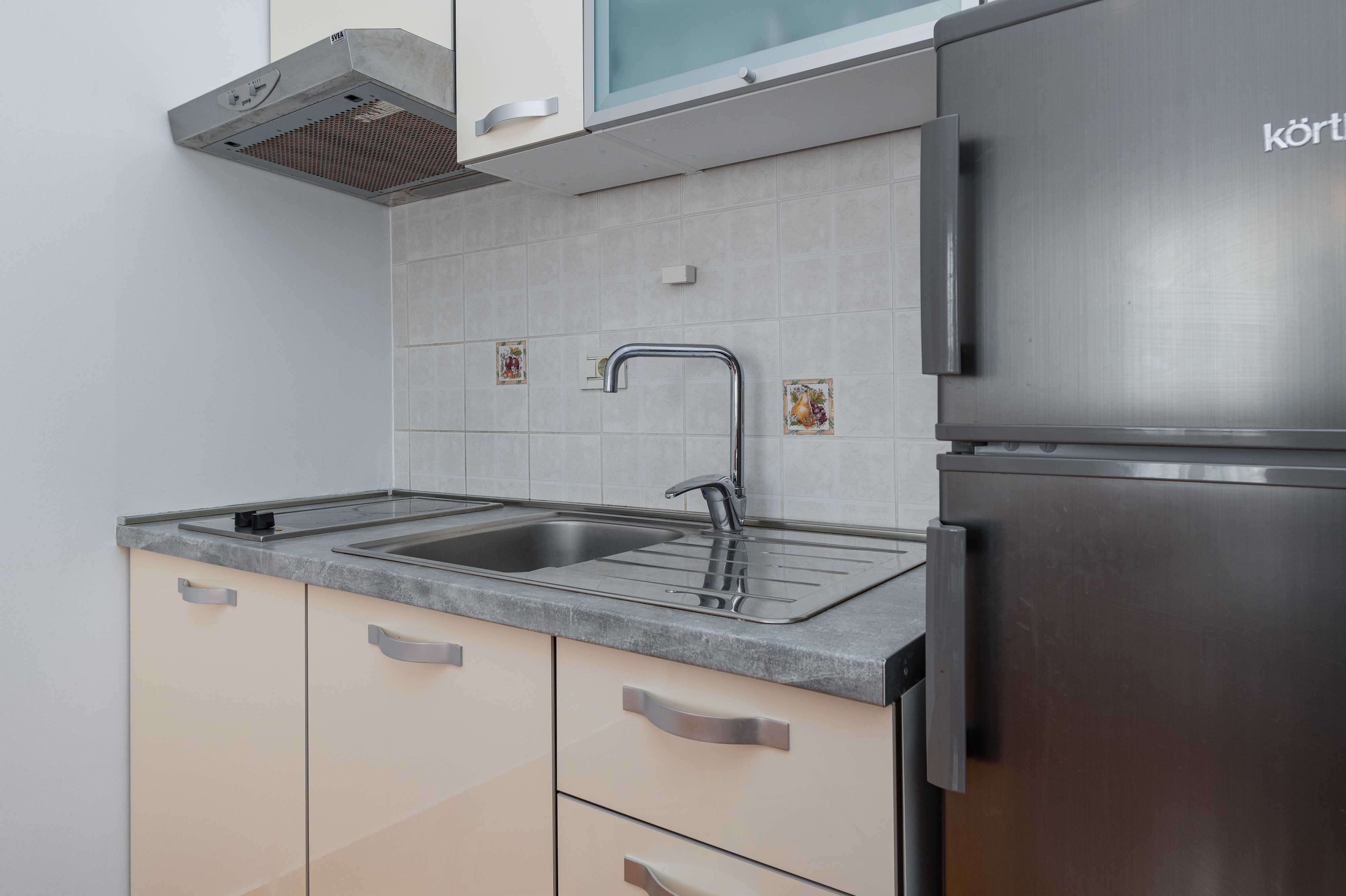 One bedroom apartment with balcony and sea view Dramalj, Crikvenica  A-d