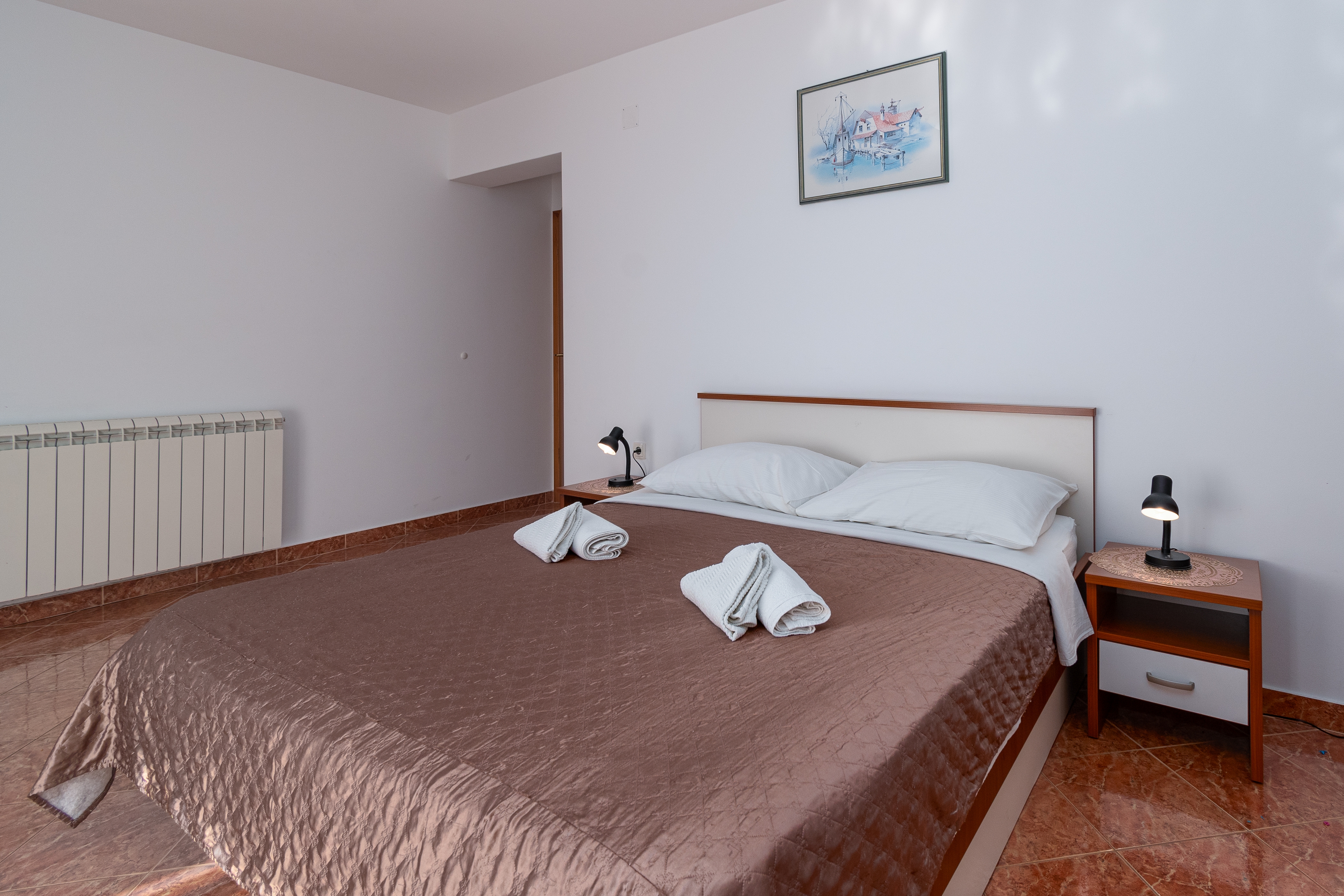 Two bedroom apartment with balcony and sea view Dramalj, Crikvenica  A-e