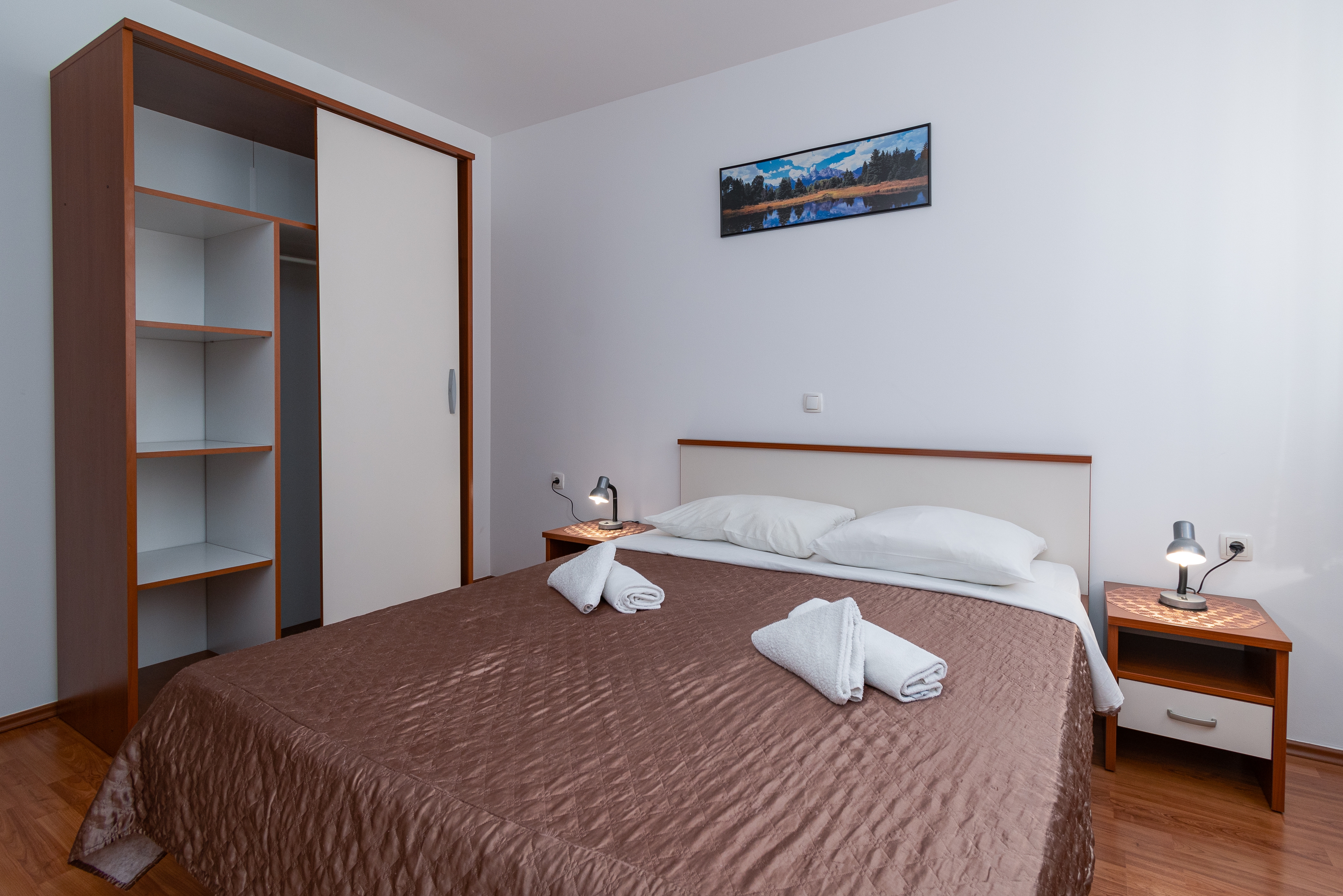 Two bedroom apartment with balcony and sea view Dramalj, Crikvenica  A-f