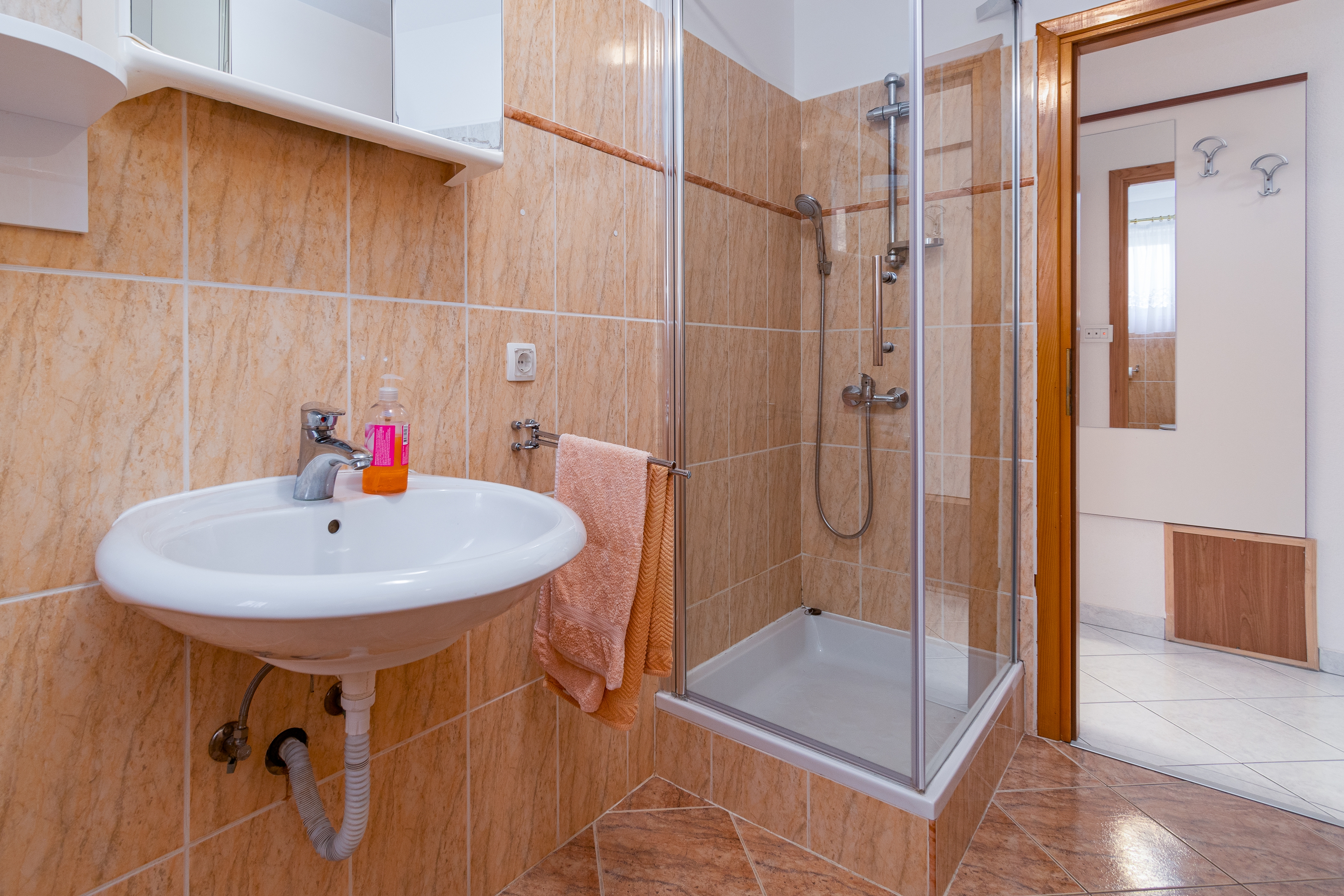 Studio flat with balcony and sea view Dramalj, Crikvenica  AS-a