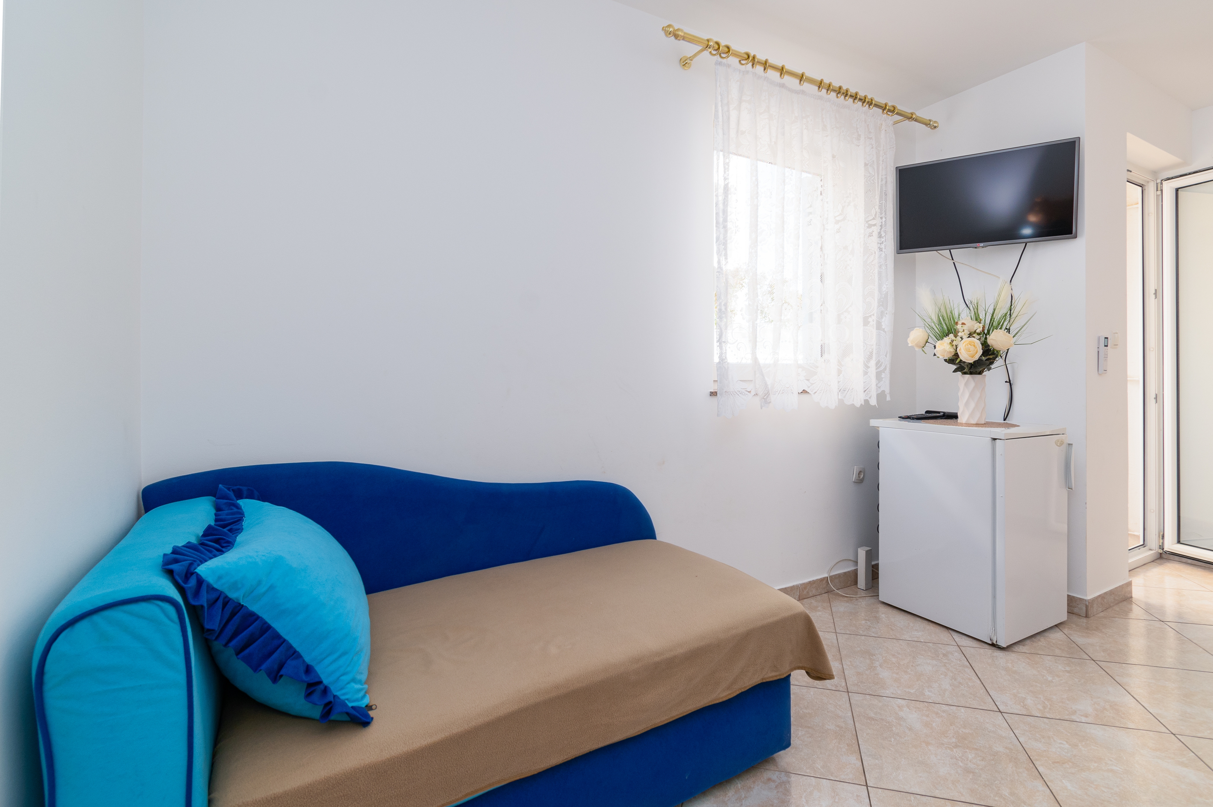 Studio flat with balcony and sea view Dramalj, Crikvenica (AS-19997-a)