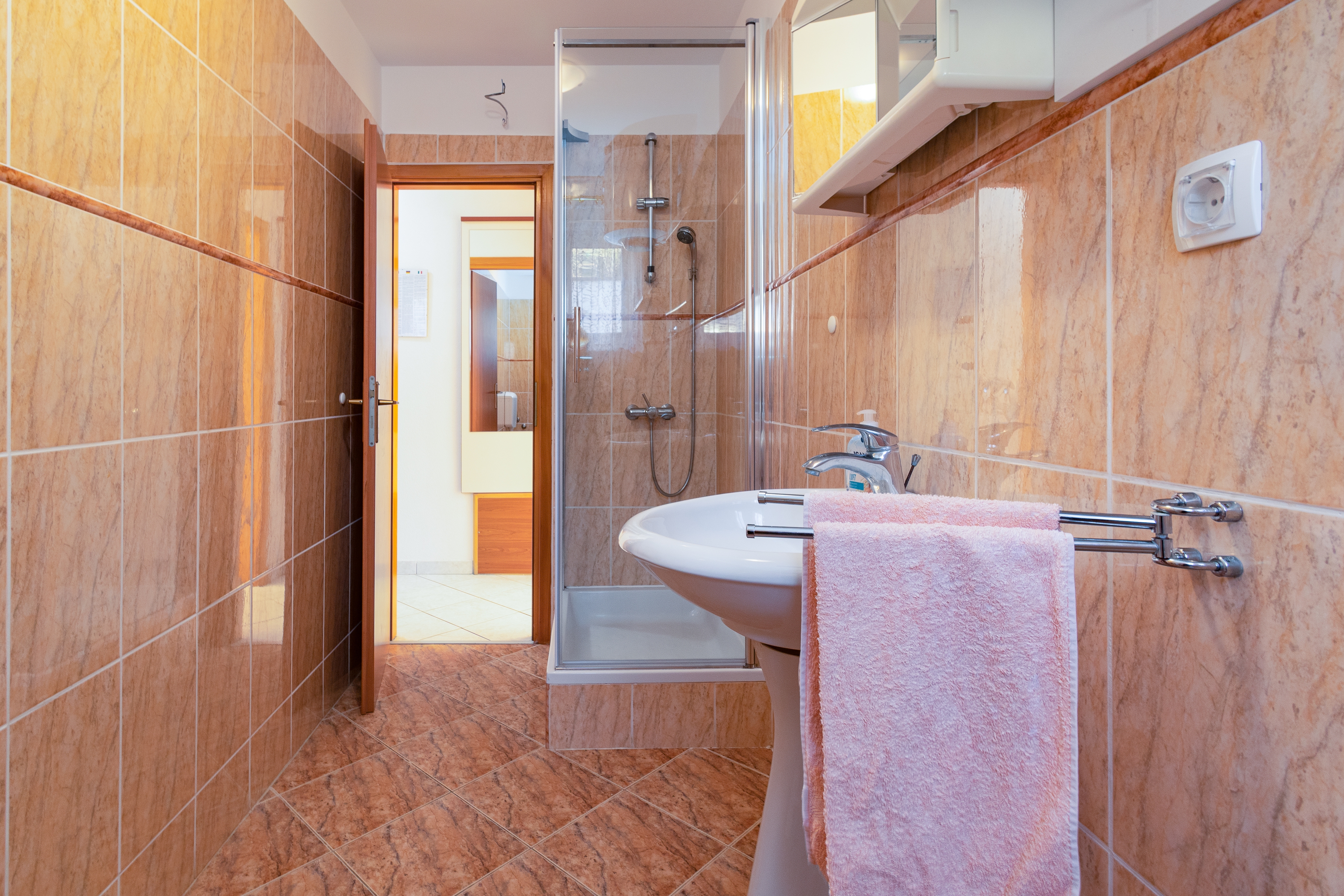 Studio flat with balcony and sea view Dramalj, Crikvenica  AS-b