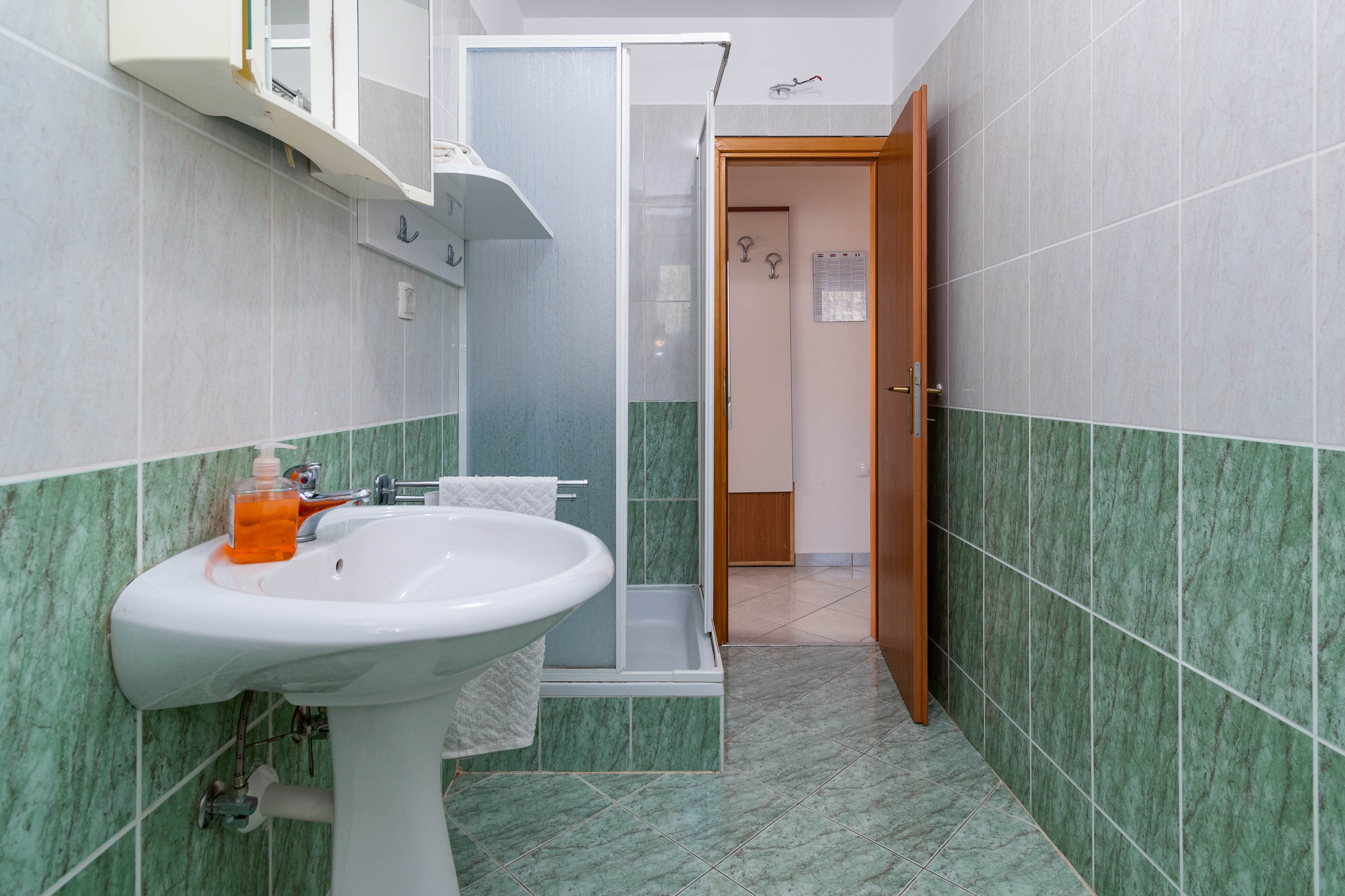 Studio flat with balcony and sea view Dramalj, Crikvenica  AS-c