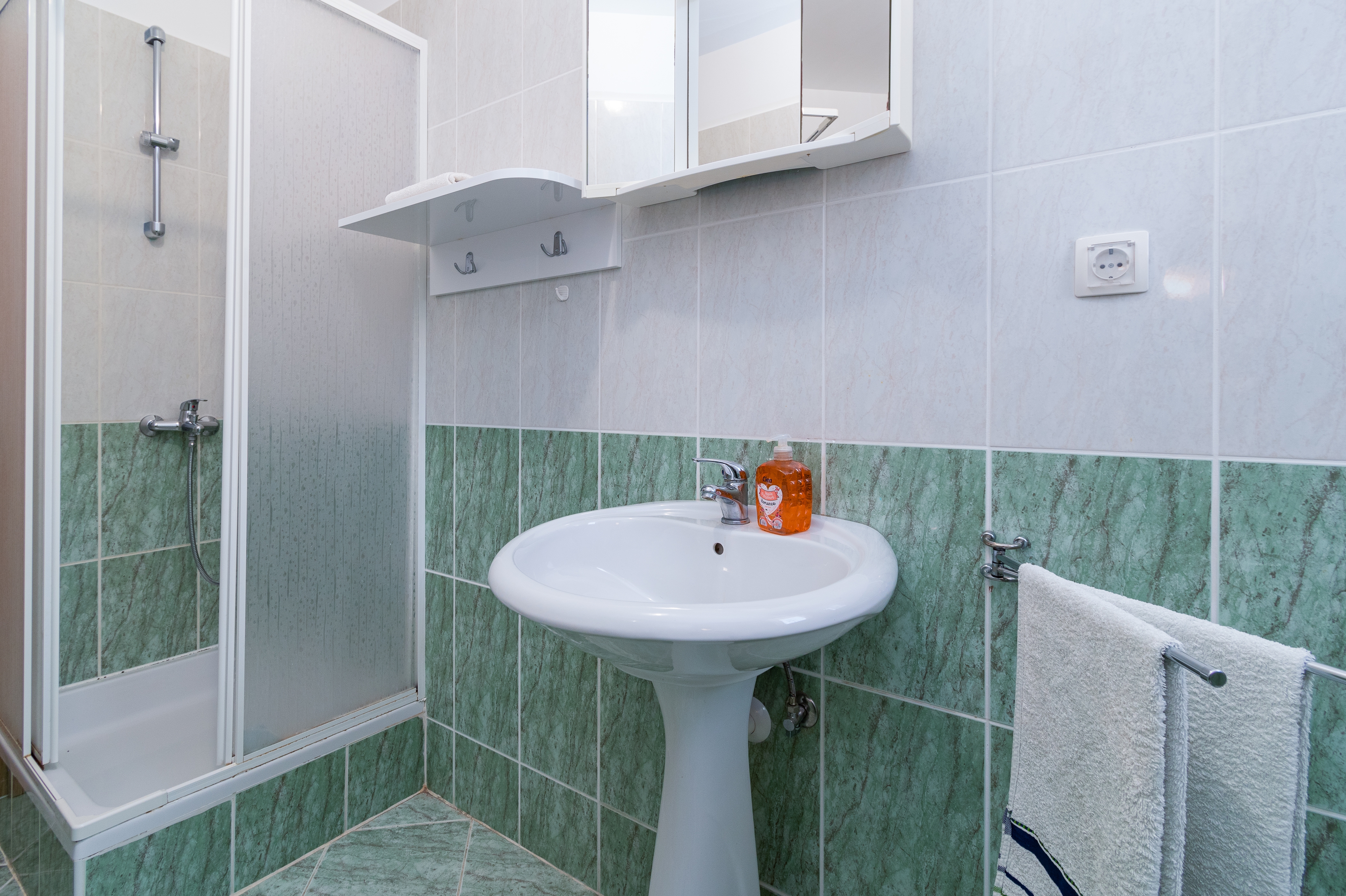 Studio flat with balcony and sea view Dramalj, Crikvenica  AS-d