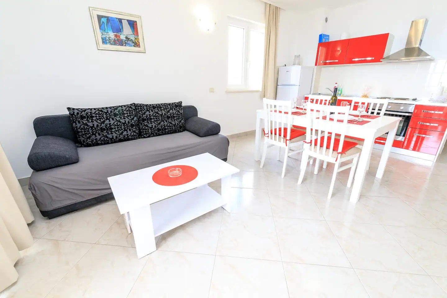 Two bedroom apartment with terrace and sea view Brela (Makarska) (A-19998-b) Two bedroom apartment with terrace and sea view Brela (Makarska) (A-19998-b)