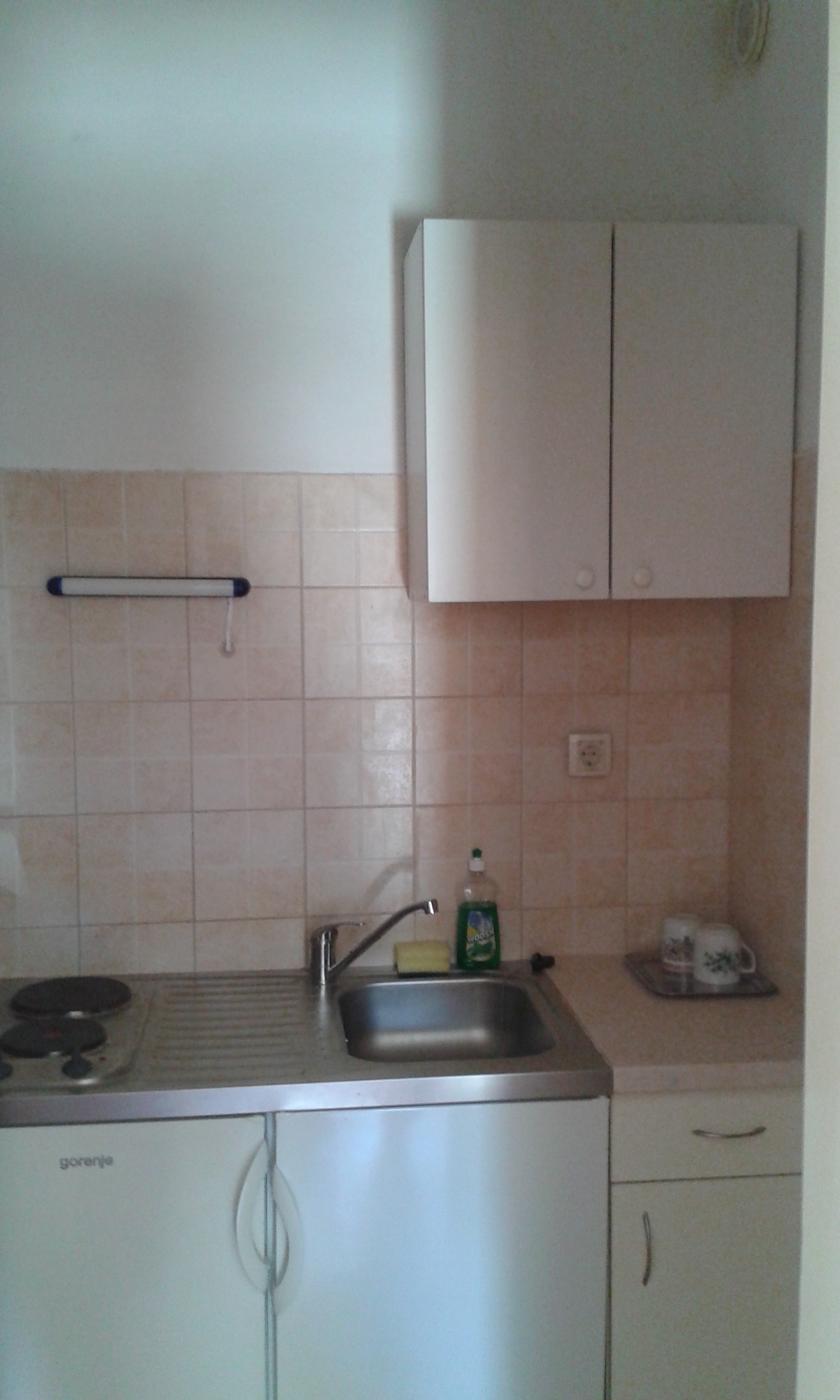 Studio flat with terrace and sea view Brela, Makarska  AS-a