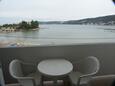 Supetarska Draga - Donja, Balkon v ubytování typu room, s výhledem na moře a WiFi.