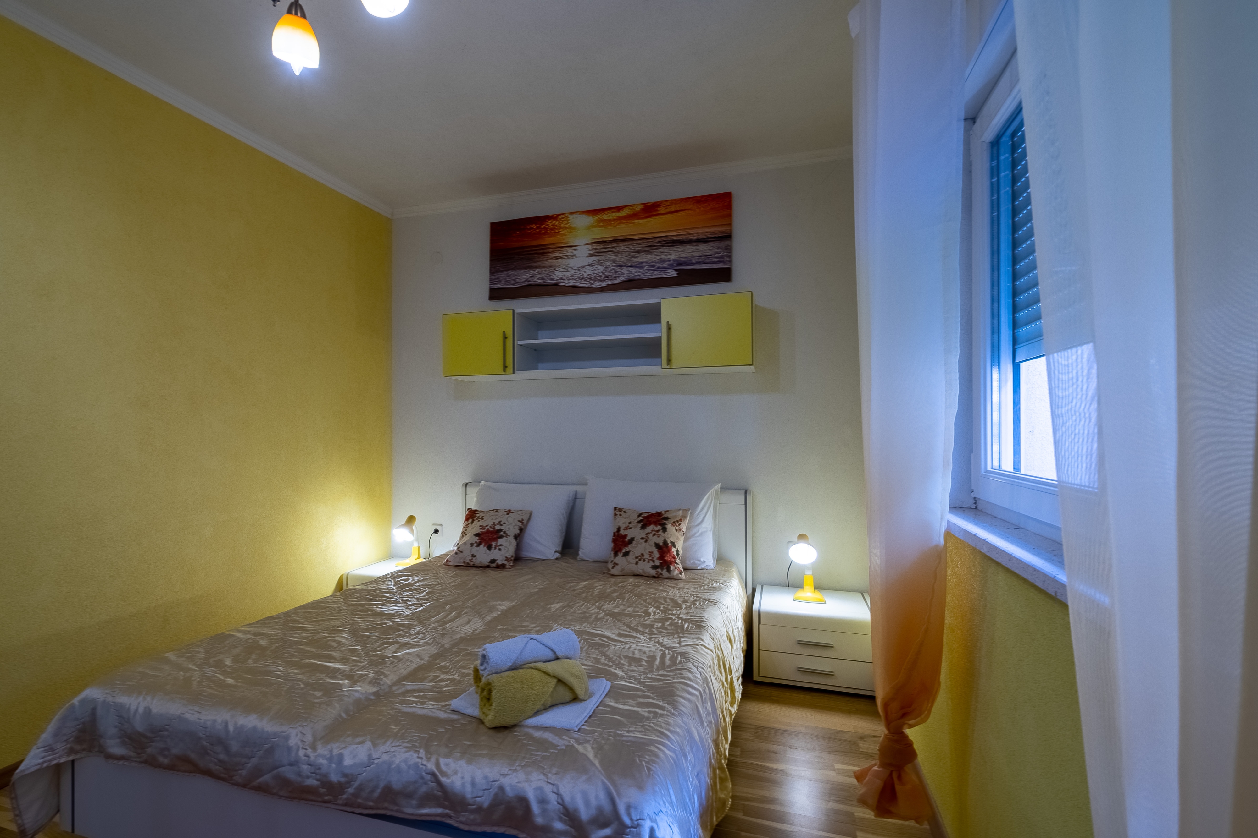 Two bedroom apartment with terrace and sea view Orebić, Pelješac  A-a