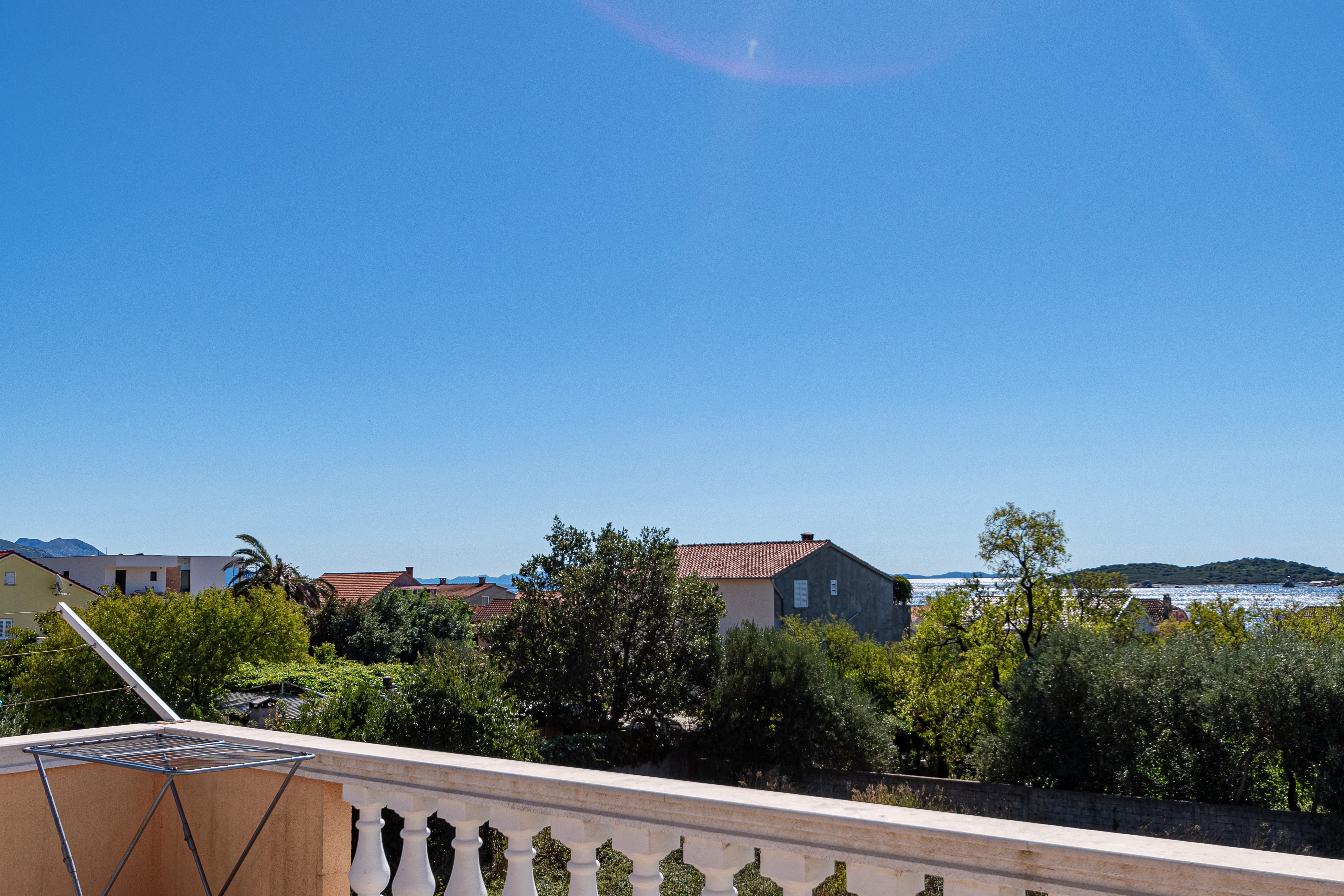 Two bedroom apartment with terrace and sea view Orebić, Pelješac  A-a