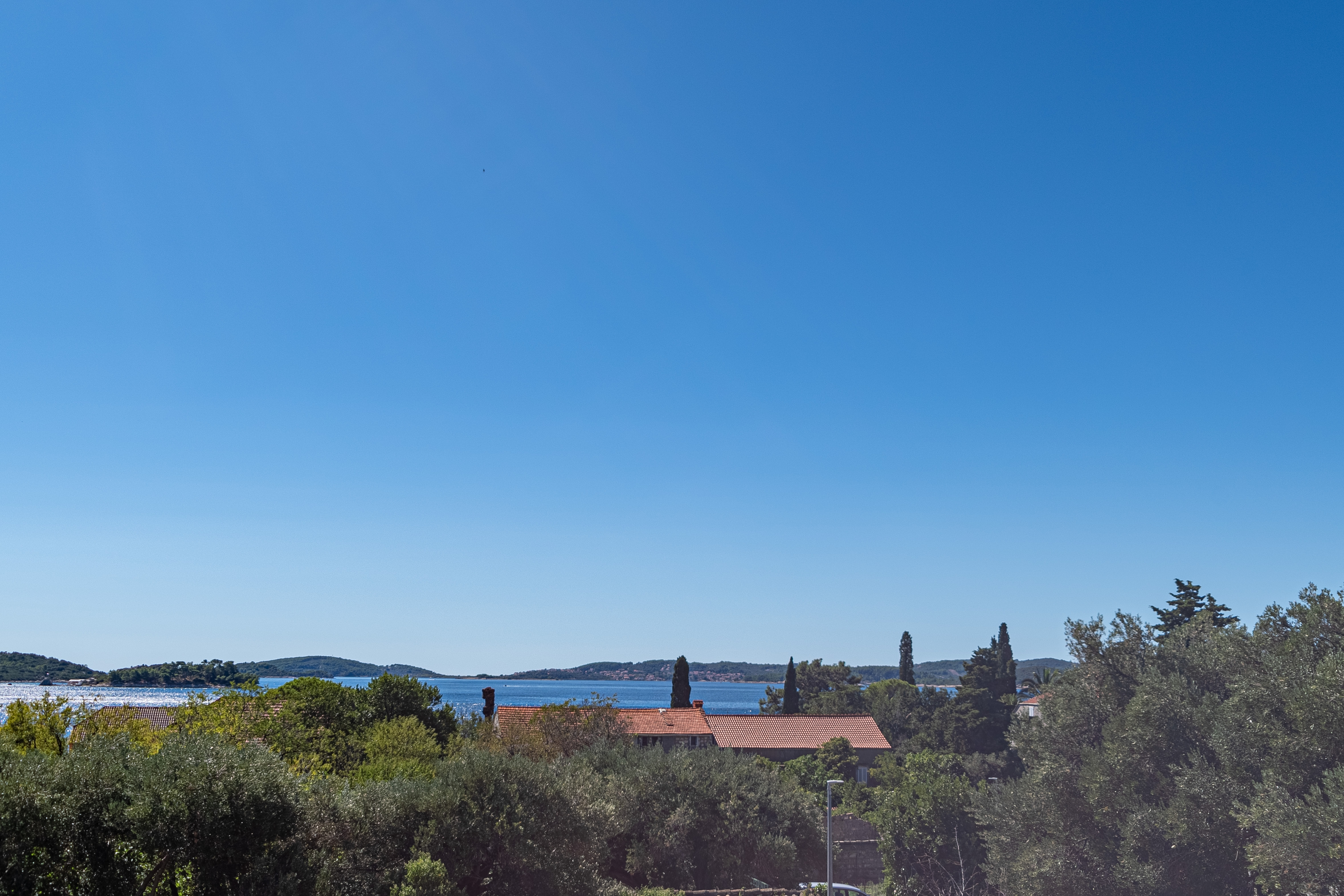 Two bedroom apartment with terrace and sea view Orebić, Pelješac  A-a