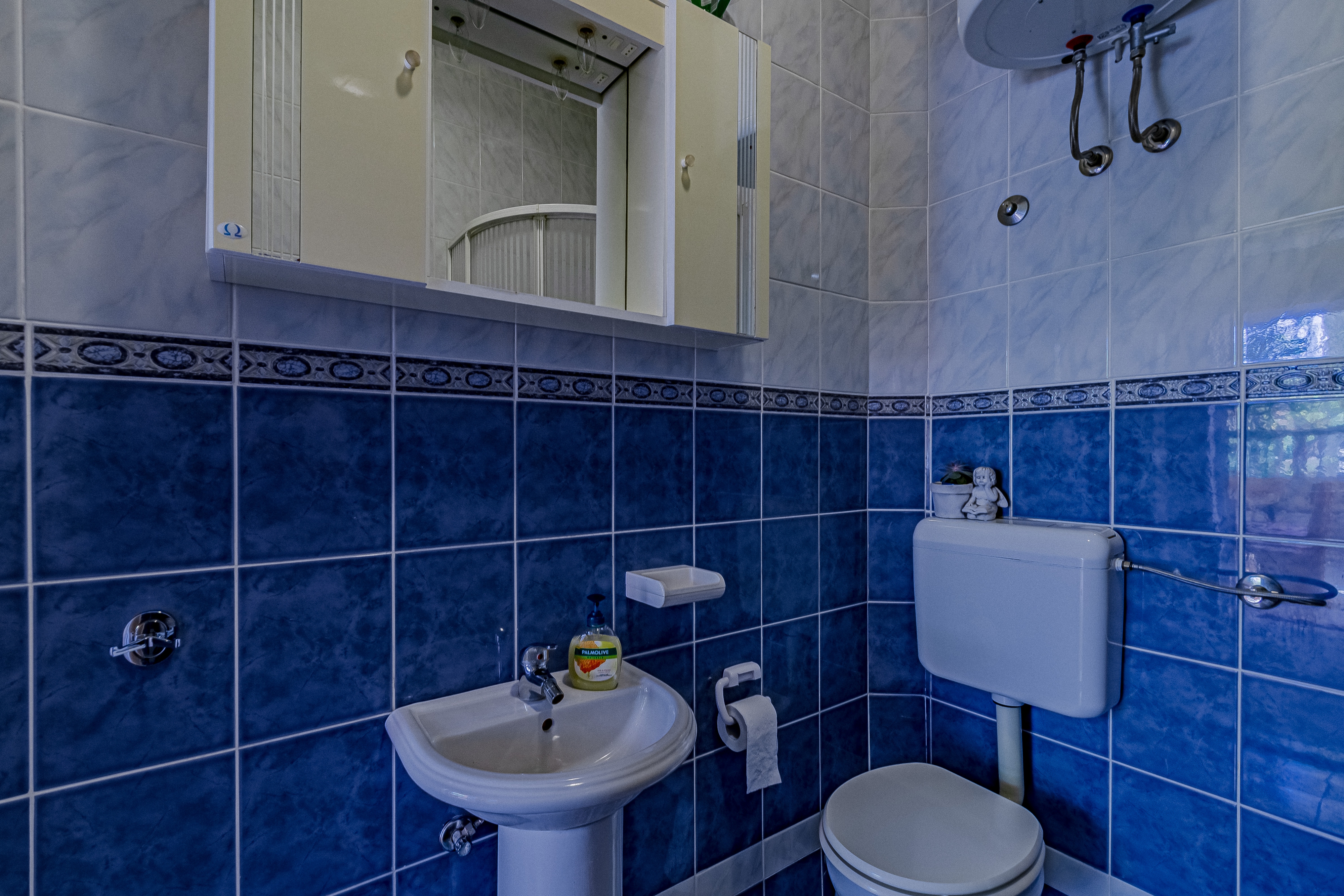One bedroom apartment with terrace Orebić, Pelješac  A-b