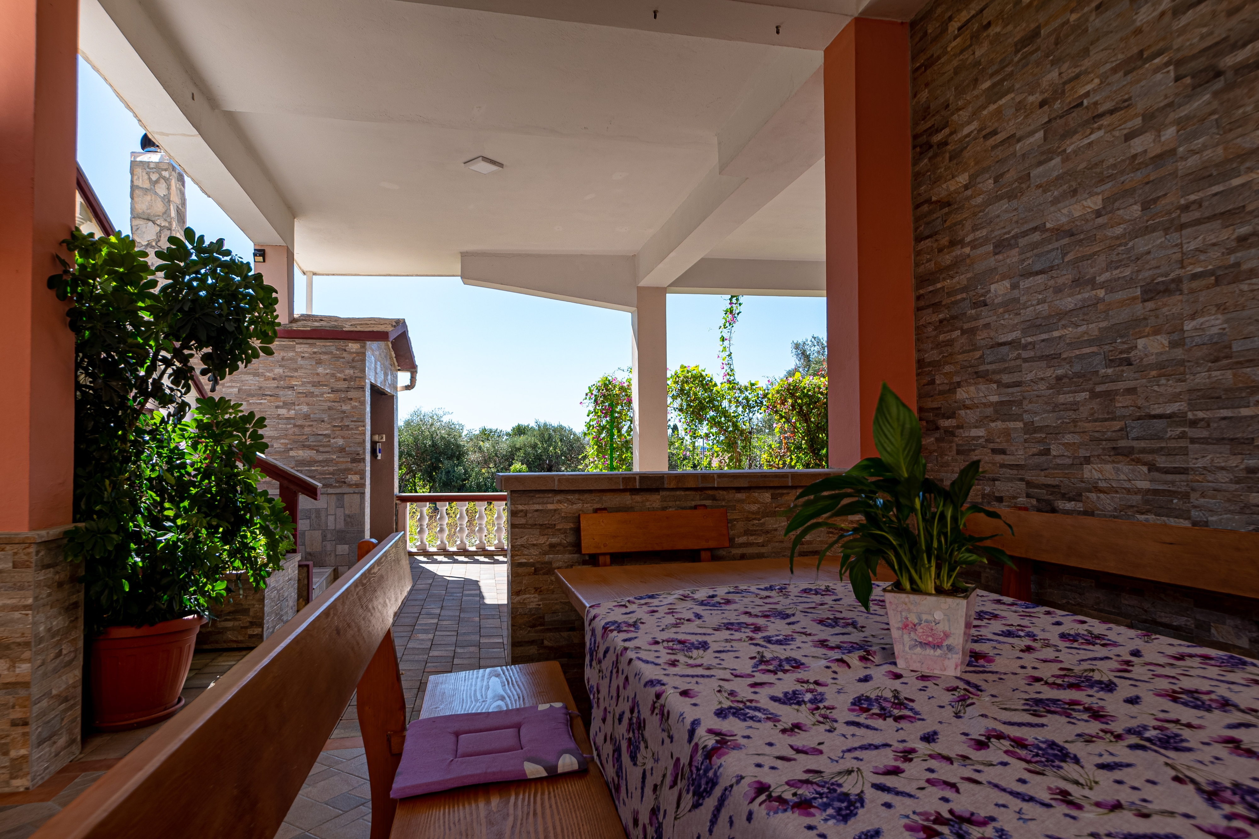 One bedroom apartment with terrace Orebić, Pelješac  A-b