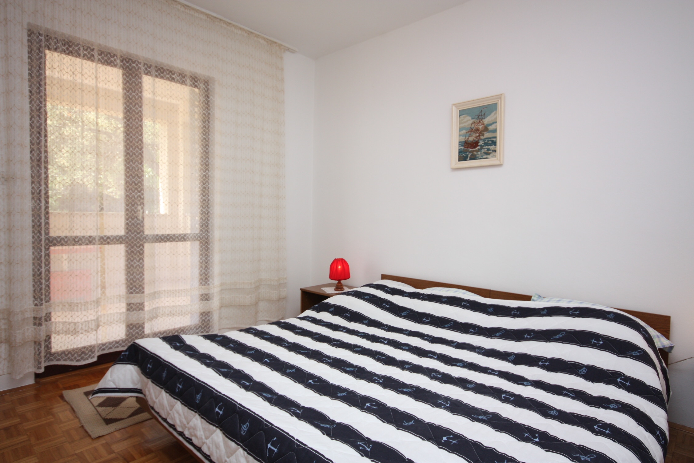 Three bedroom apartment with terrace and sea view Supetarska Draga - Gonar, Rab  A-c