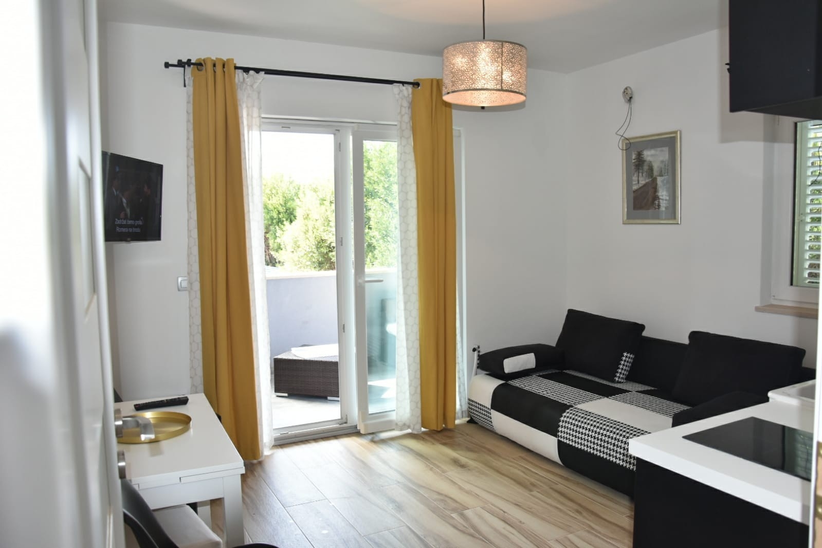 One bedroom apartment with terrace Orebić, Pelješac (A-20031-a)
