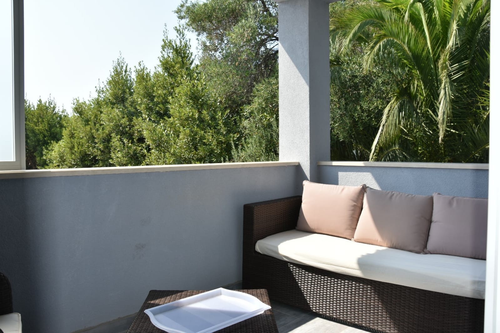 One bedroom apartment with terrace Orebić, Pelješac (A-20031-a)