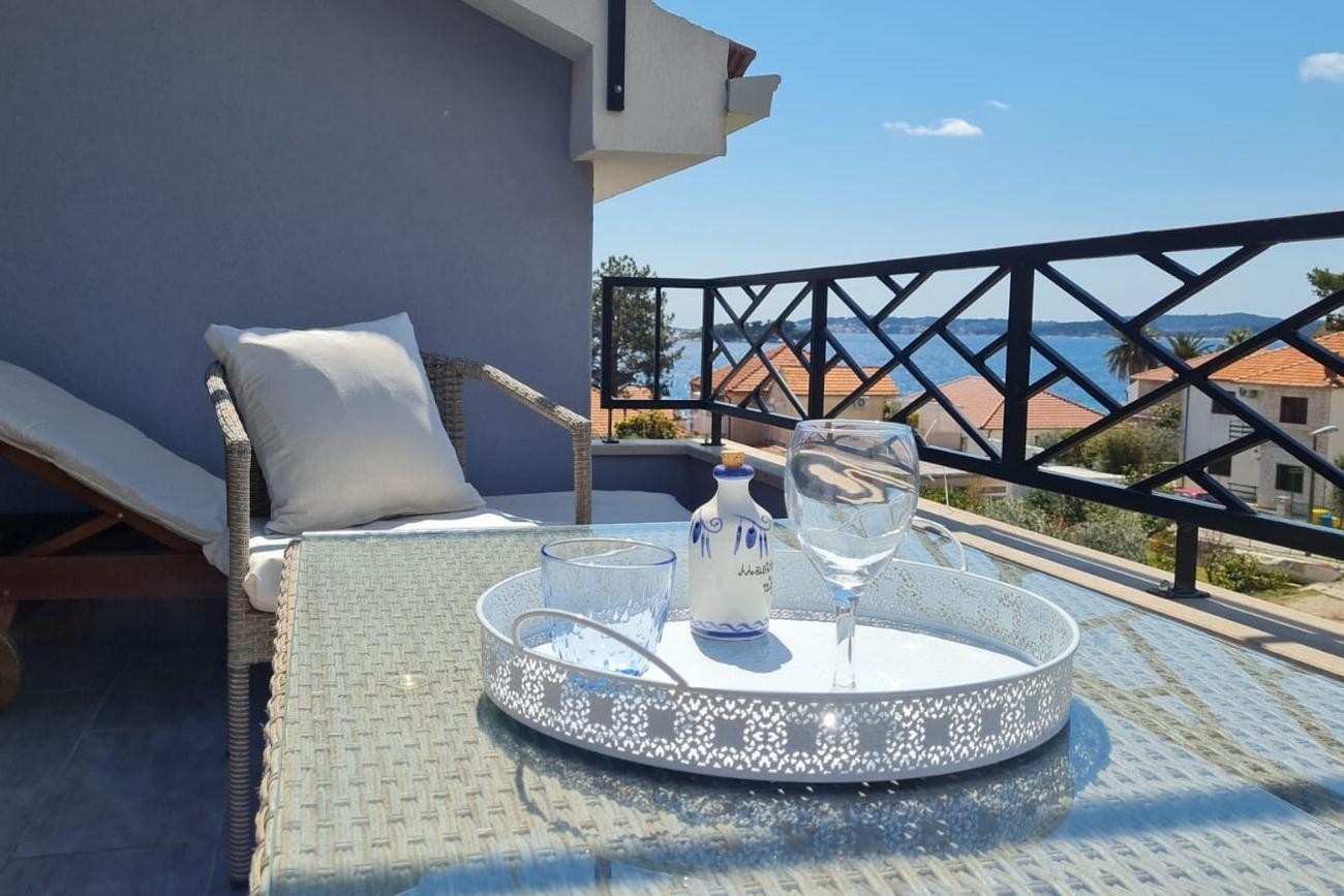 One bedroom apartment with terrace Orebić, Pelješac (A-20031-c)