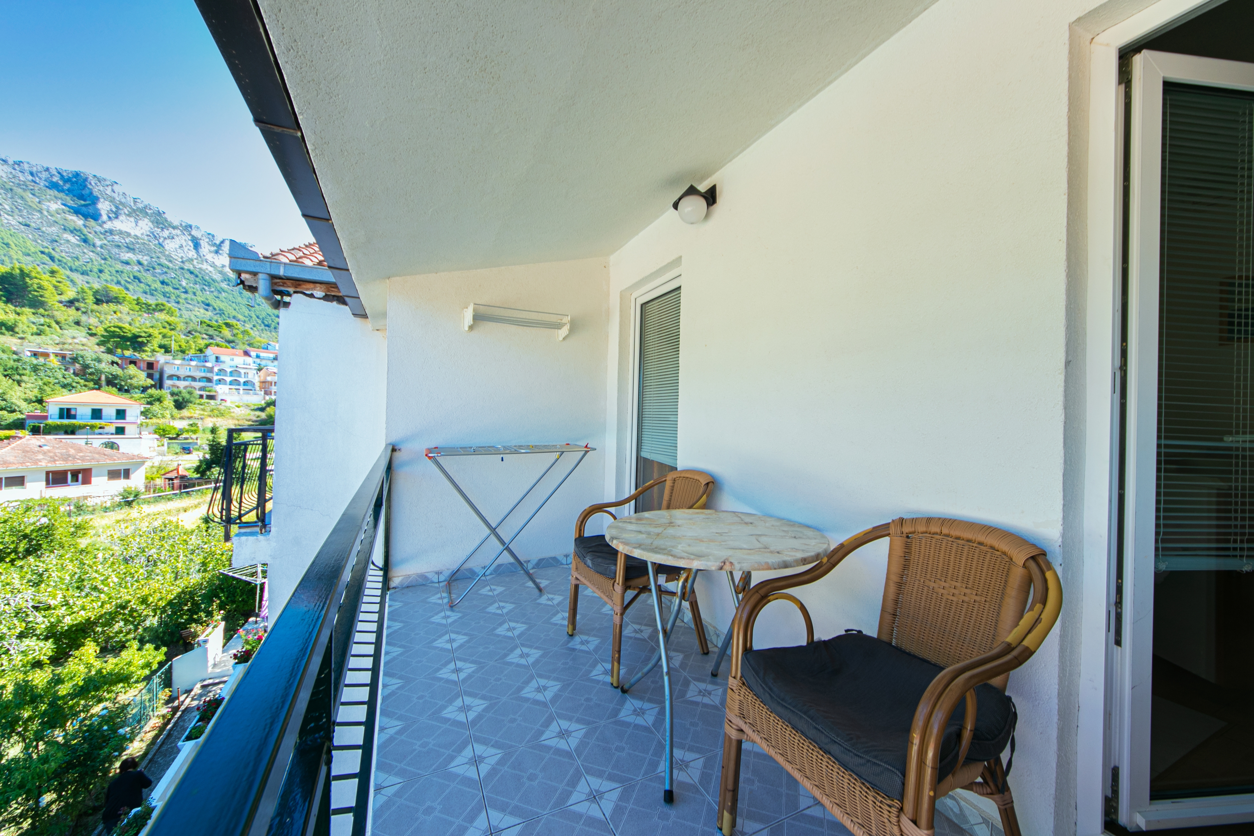 One bedroom apartment with terrace and sea view Gradac, Makarska (A-20041-b)