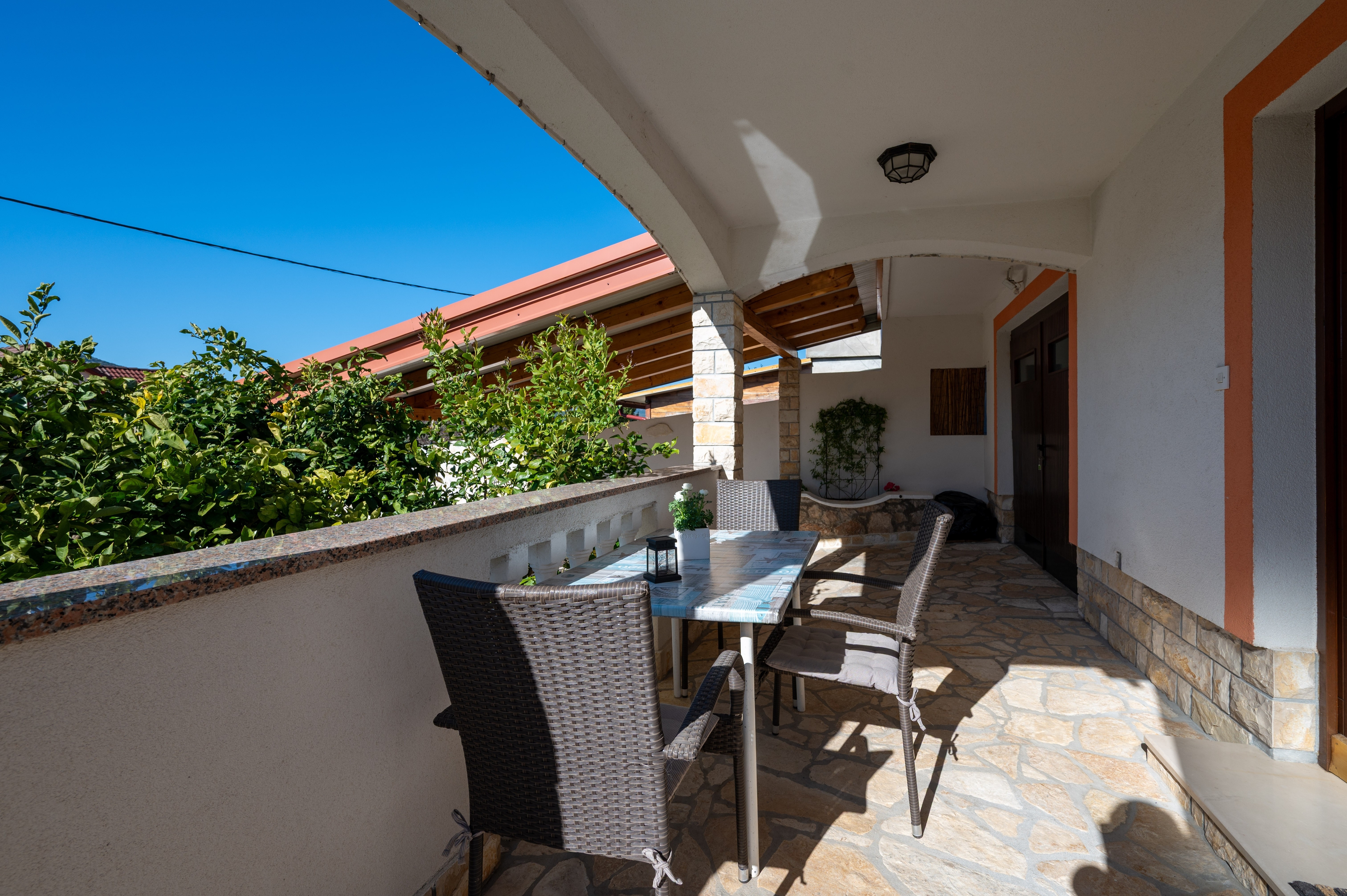 One bedroom apartment with terrace Mrljane, Pašman  A-a