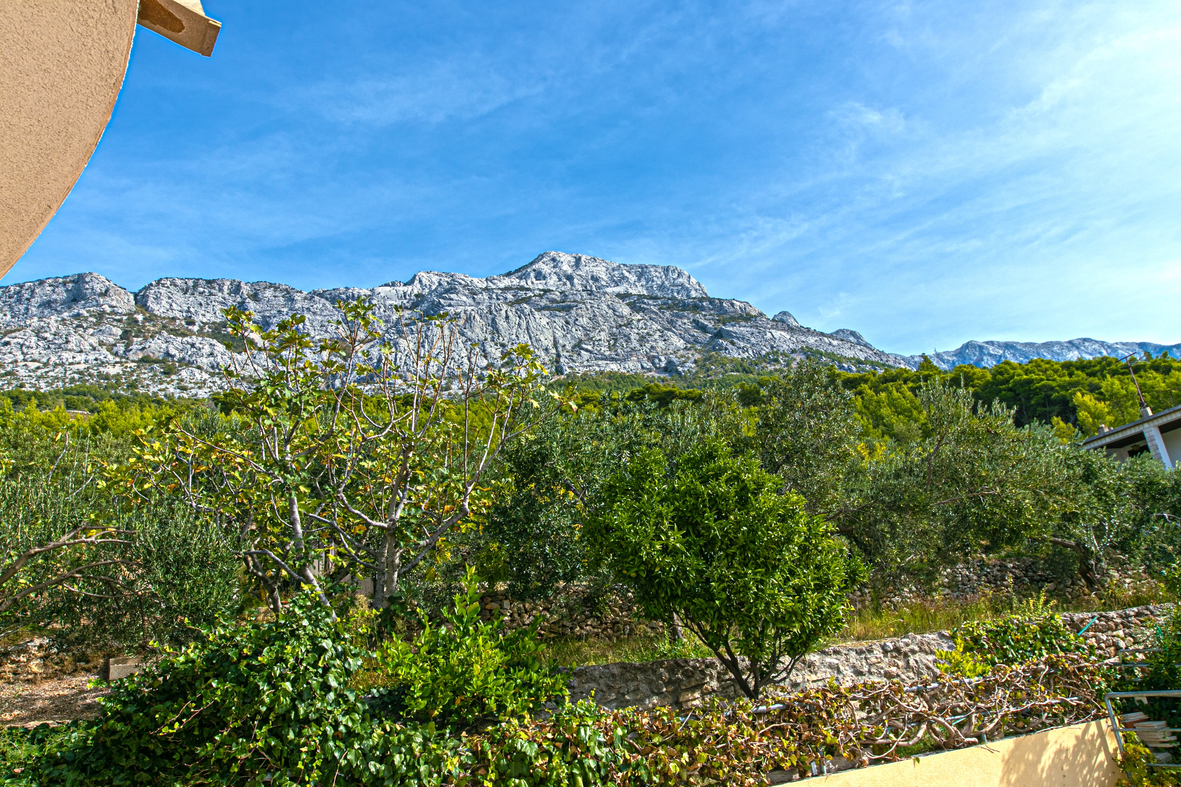 Two bedroom apartment with terrace and sea view Brela, Makarska  A-b