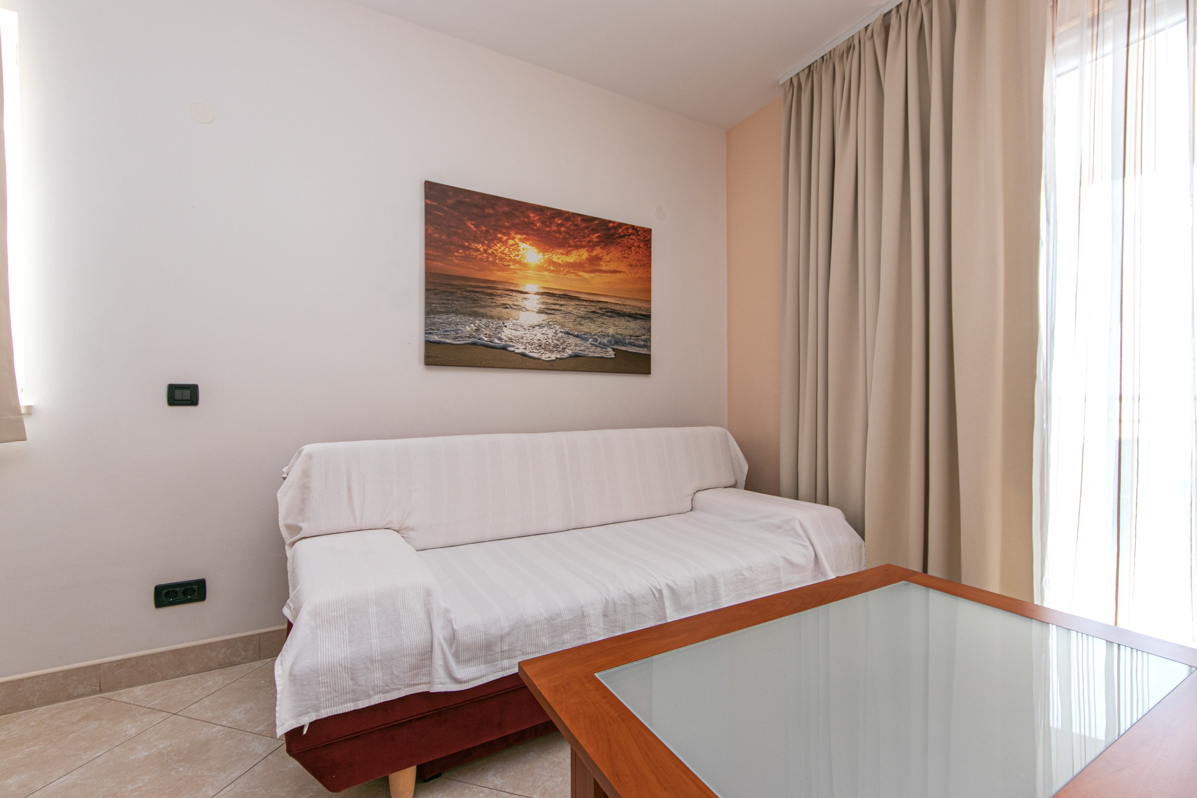 Two bedroom apartment with terrace and sea view Brela, Makarska (A-20065-b)