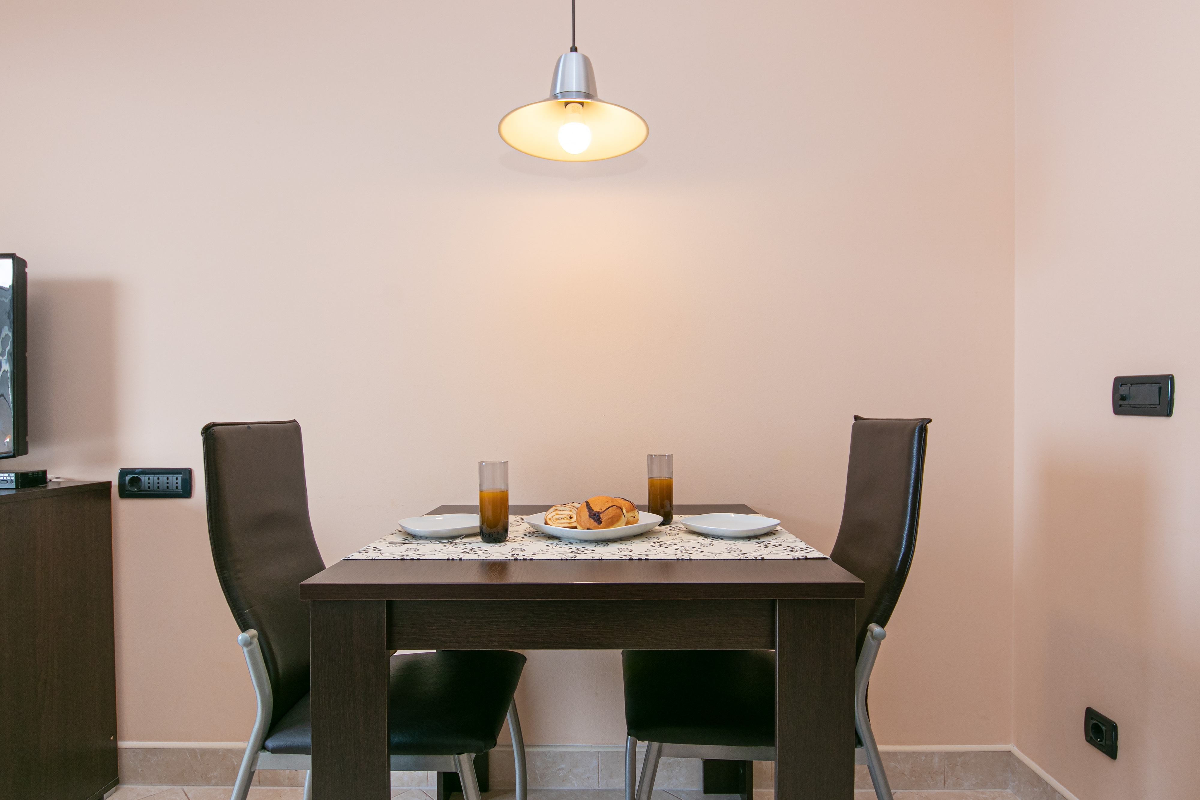 Studio flat with terrace and sea view Brela (Makarska) (AS-20065-a)