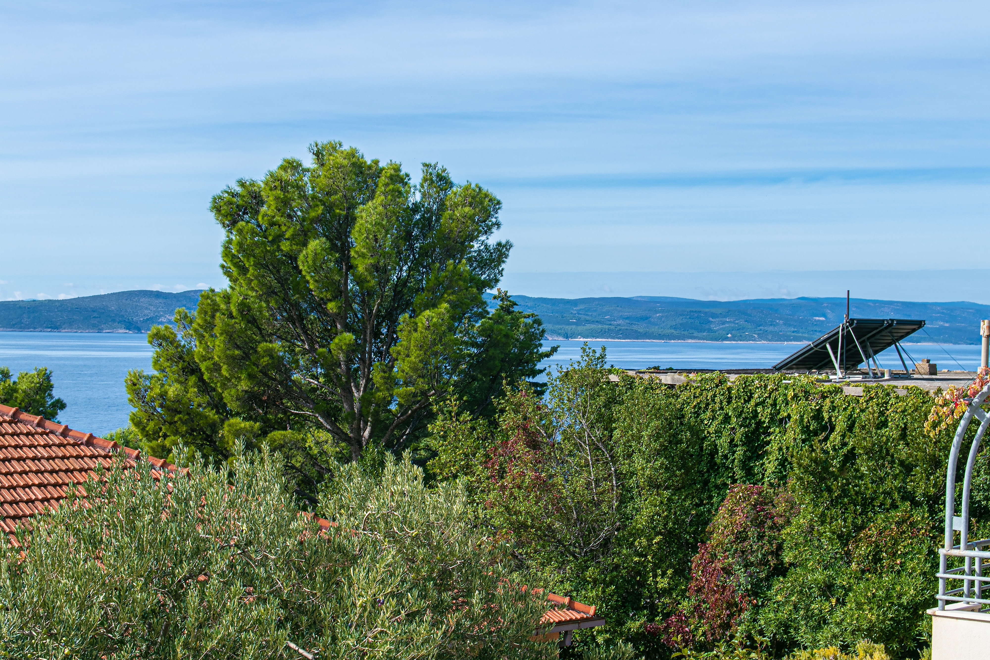 Studio flat with terrace and sea view Brela, Makarska  AS-a