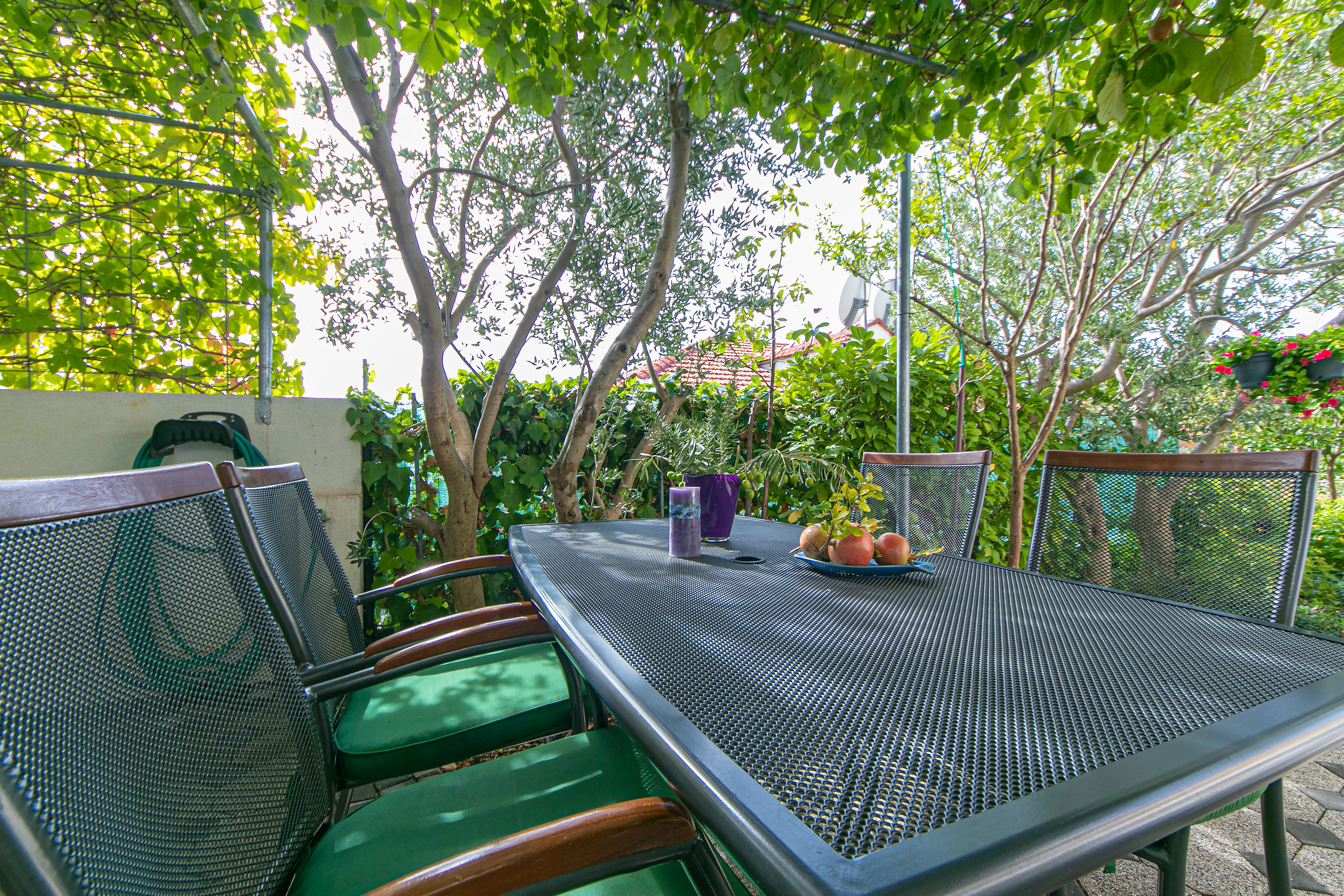 Two bedroom apartment with terrace and sea view Brela, Makarska (A-20065-b)