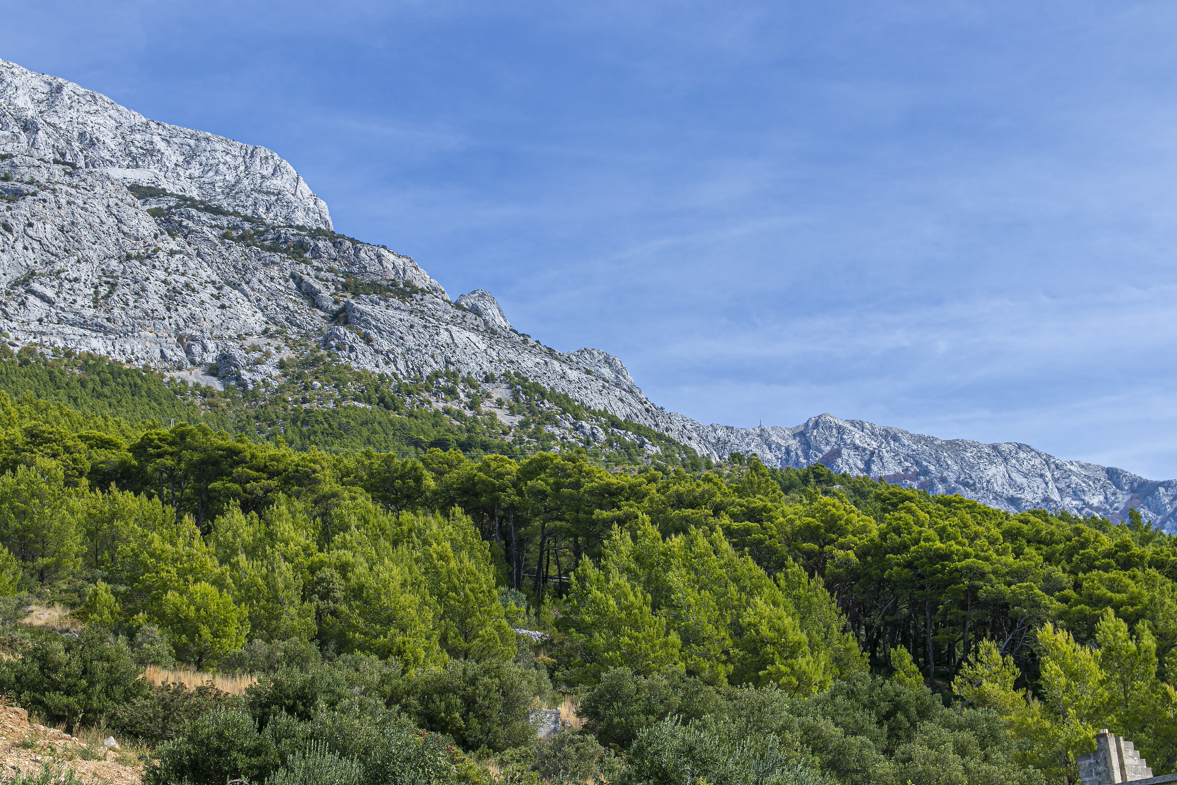 Two bedroom apartment with terrace and sea view Brela, Makarska  A-a