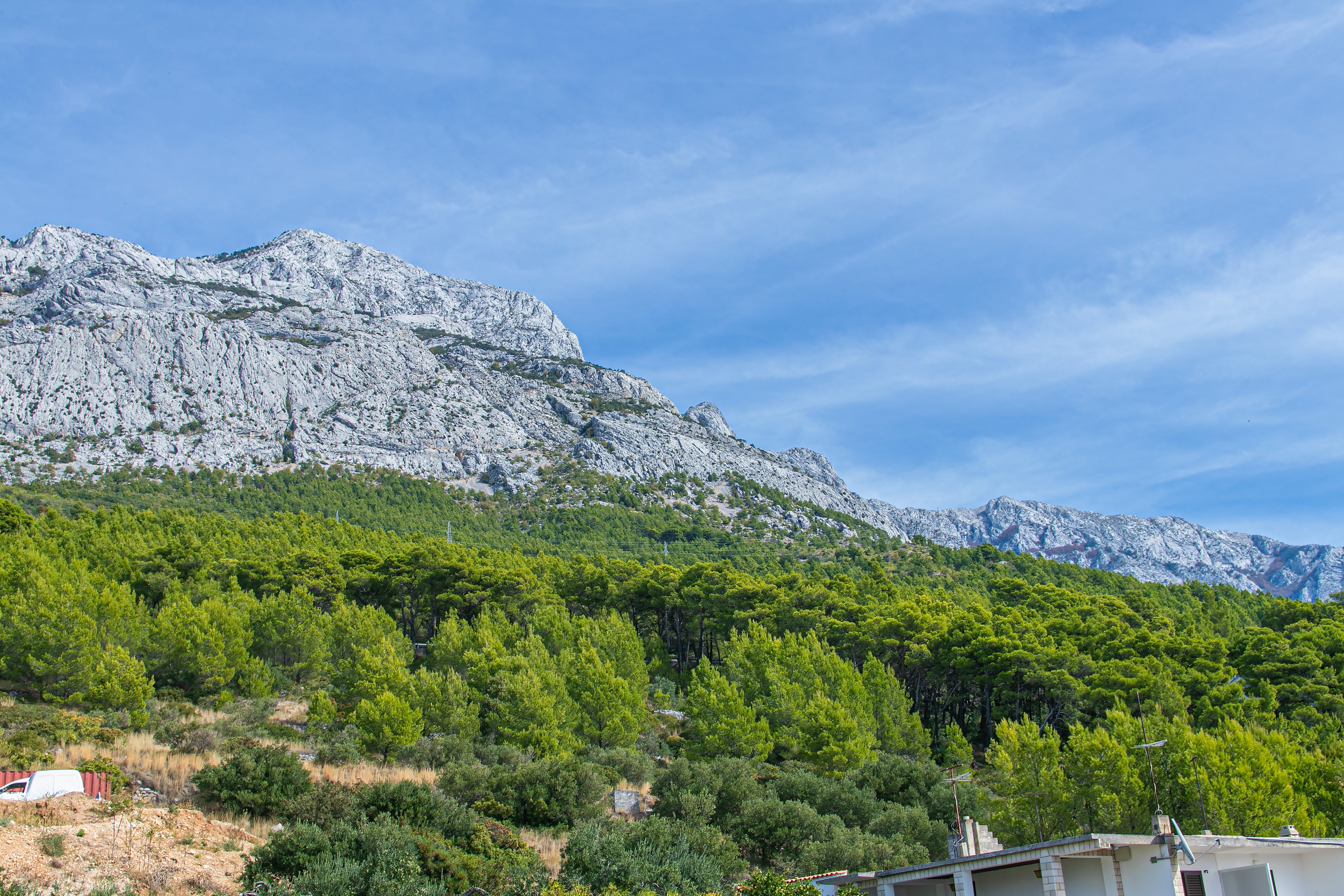 Two bedroom apartment with terrace and sea view Brela, Makarska  A-a