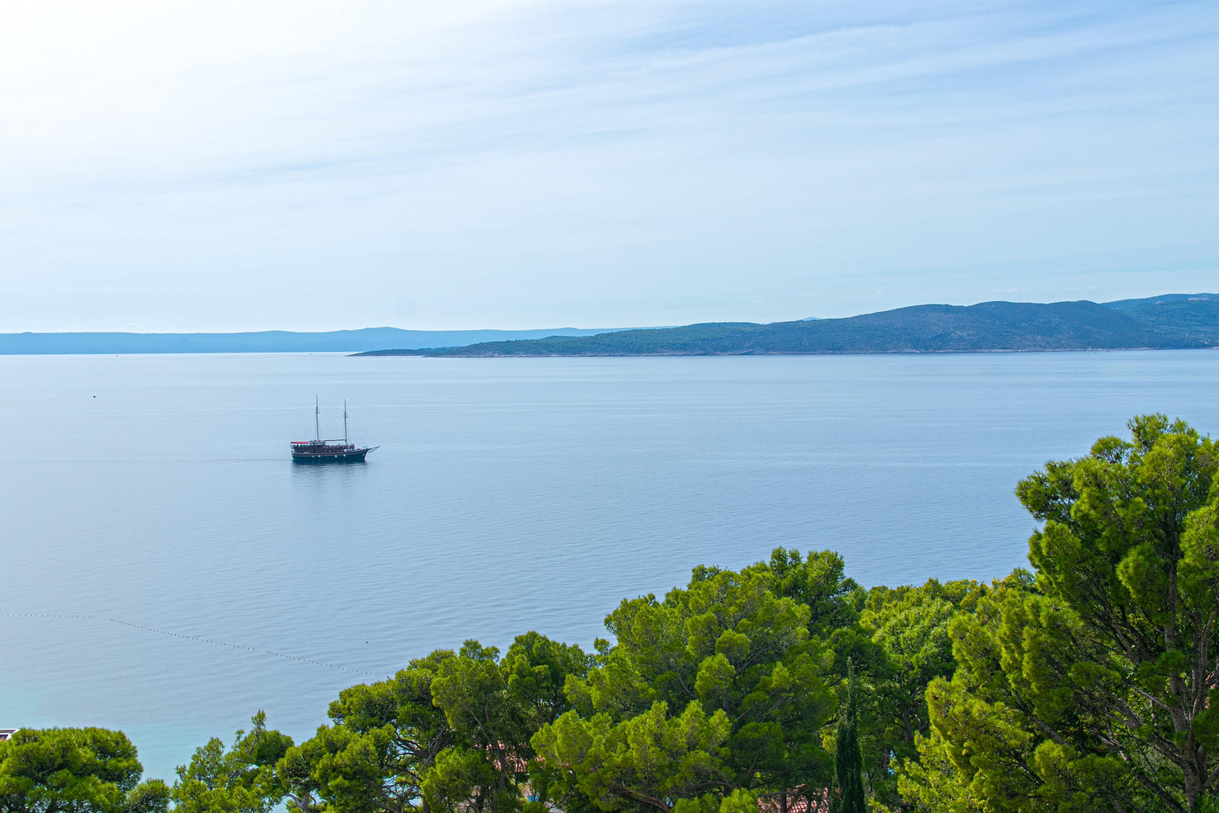 Studio flat with terrace and sea view Brela, Makarska  AS-b
