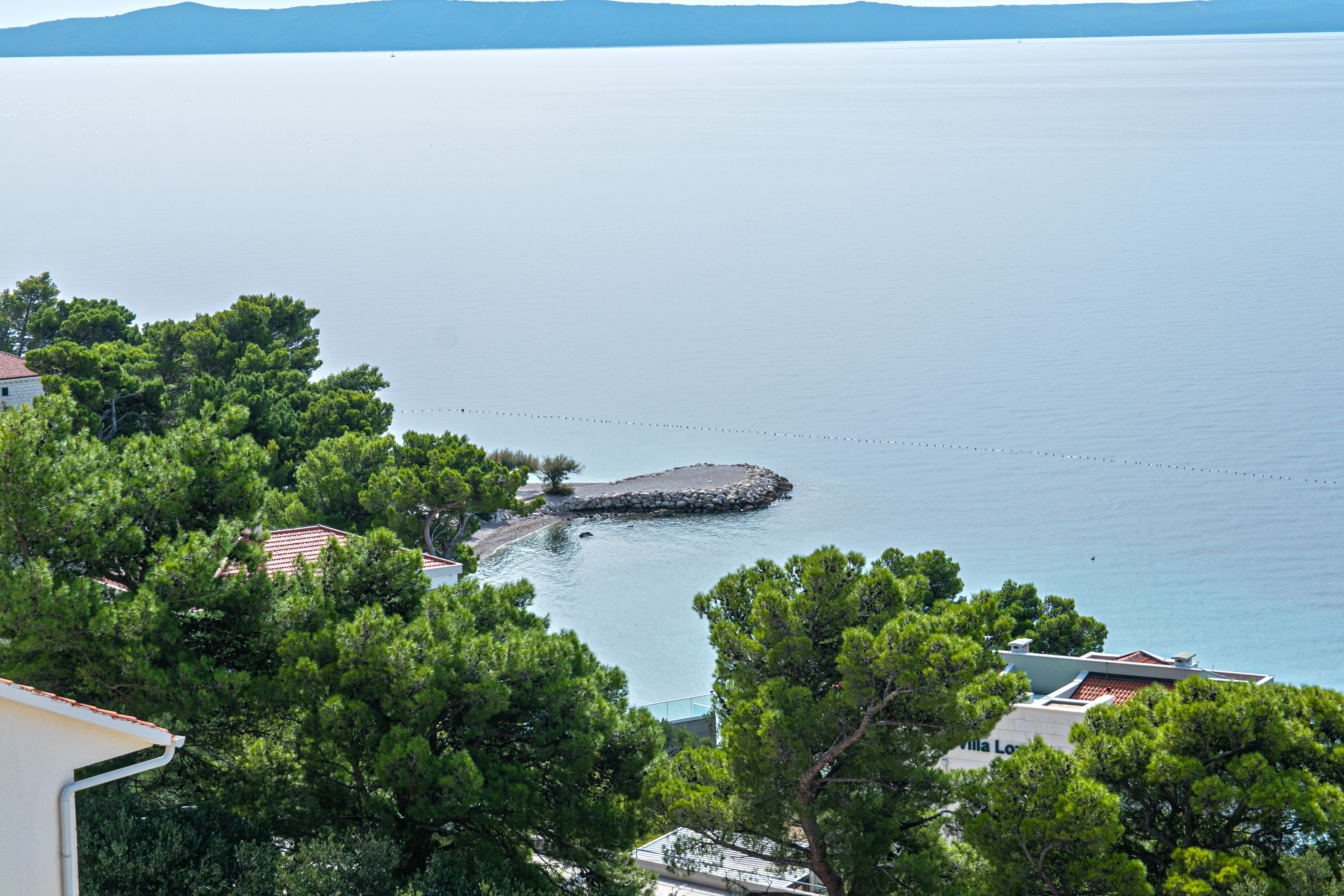 Studio flat with terrace and sea view Brela, Makarska  AS-b